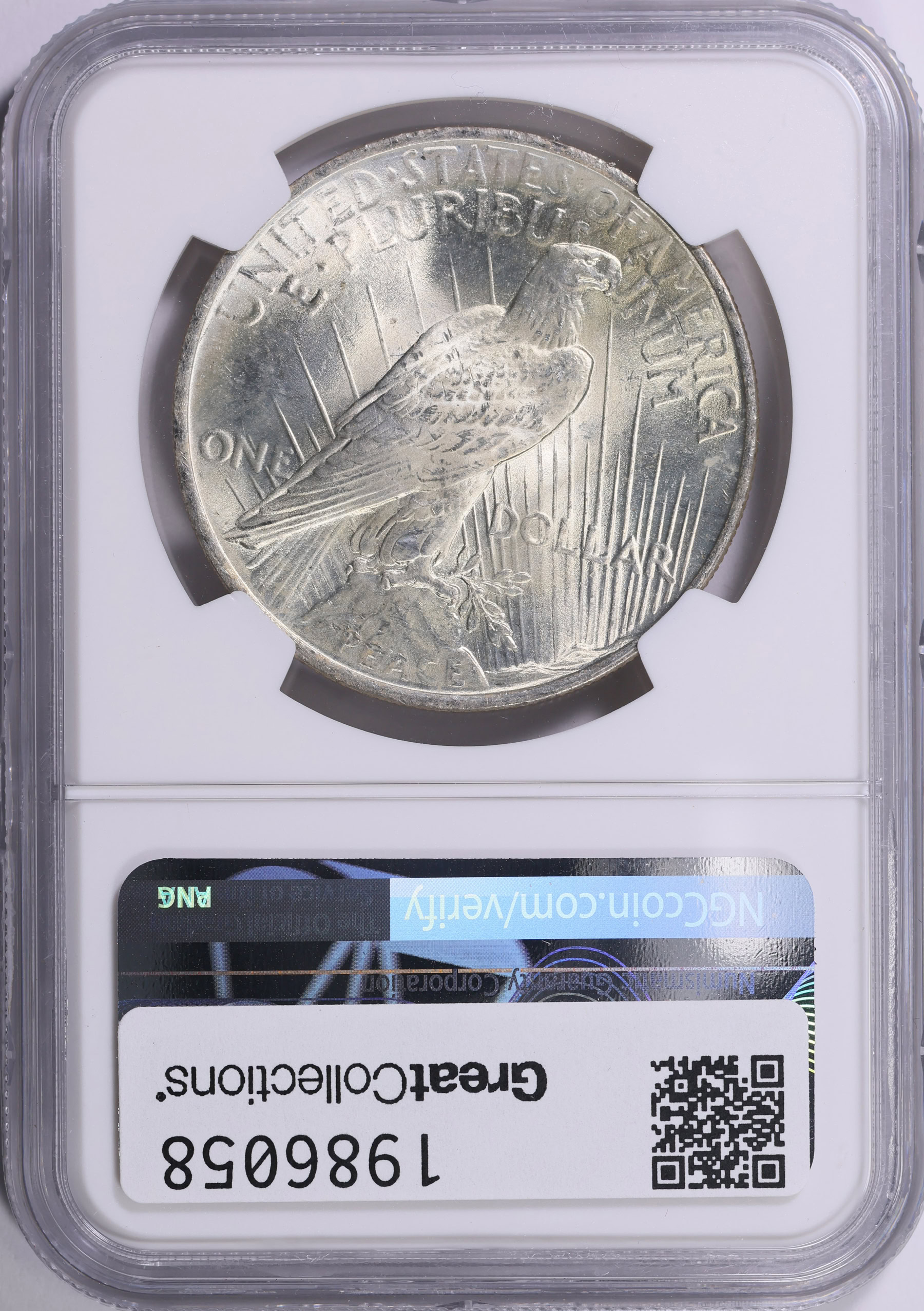 1923 Peace Silver Dollar NGC MS-64 (Item 1986058