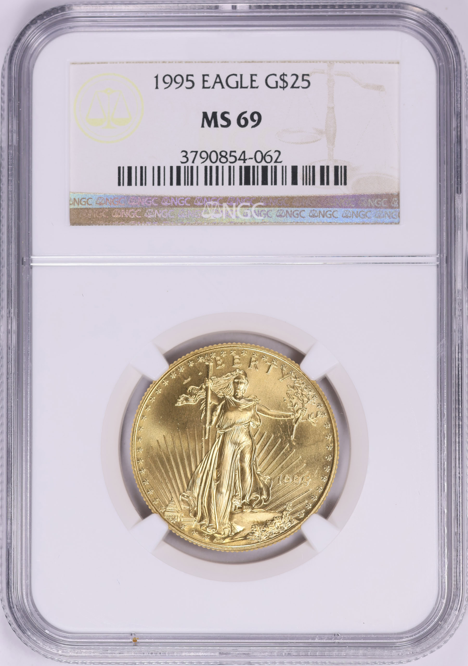 アーティ✾即購入可✾ページ　ゴールド　25 1995 $25 Half-Ounce Gold American Eagle NGC MS-69 (Item 1987265