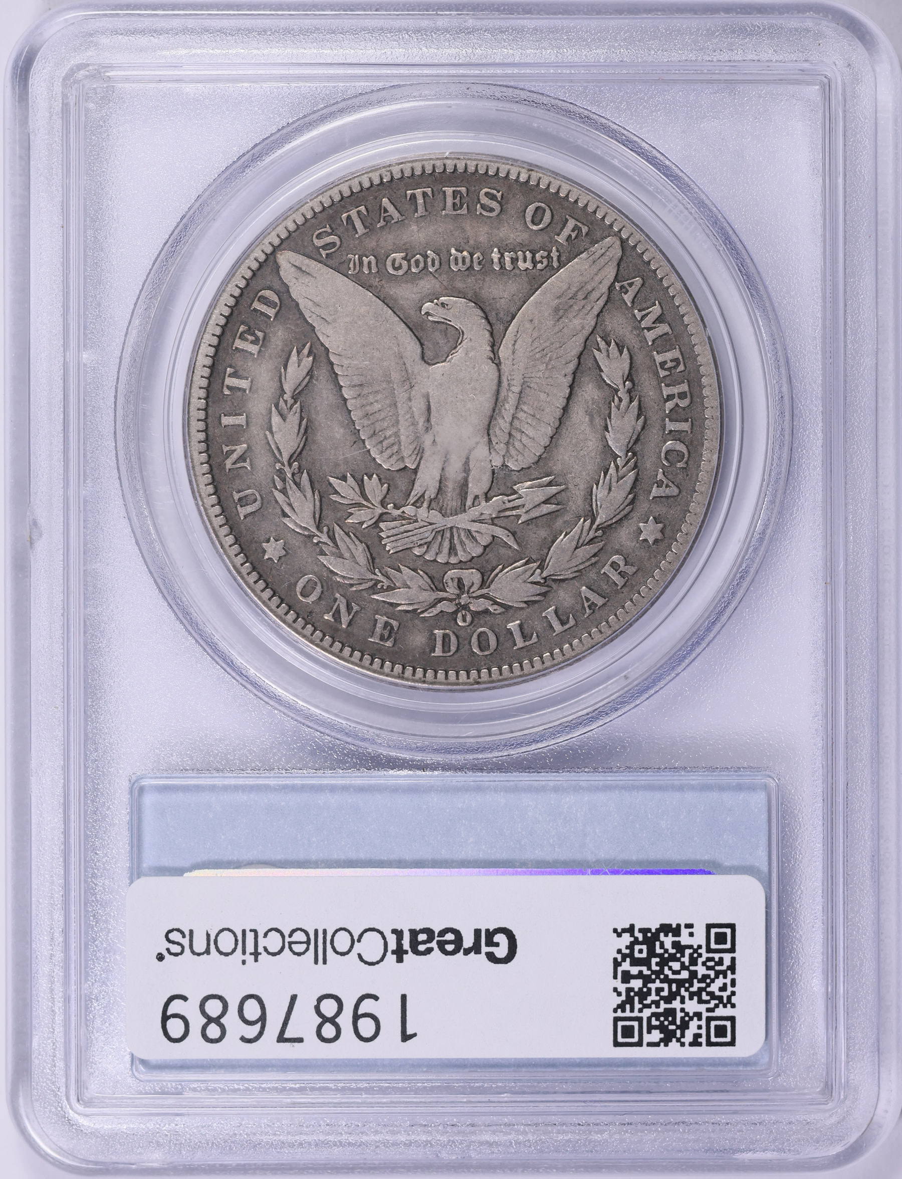 1889-O Morgan Silver Dollar Doubled Date VAM-6 *Top 100* PCGS VG