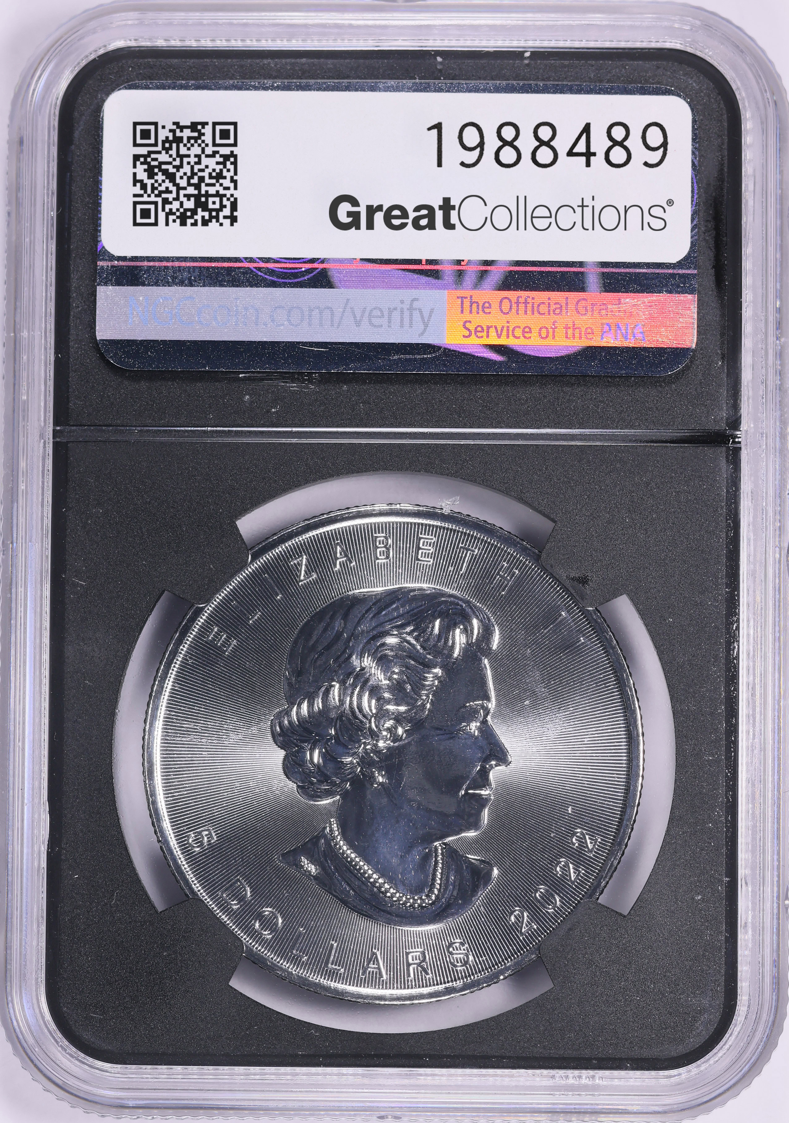 銀貨 2022 Maple Leaf MS69 Canadian Maple Leaf MS 69 Silver Bullion