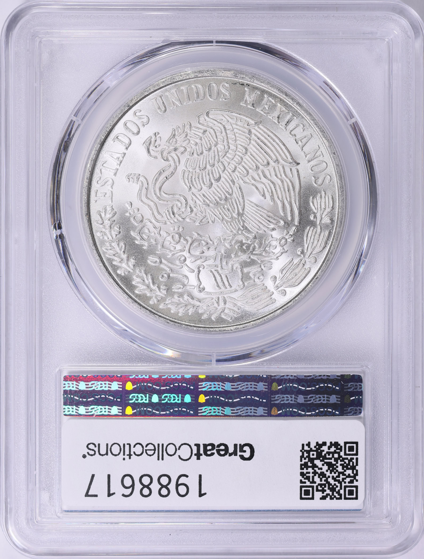 Mexico 1978-Mo Silver 100 Pesos DDO KM-483.2 PCGS MS-65 (Item