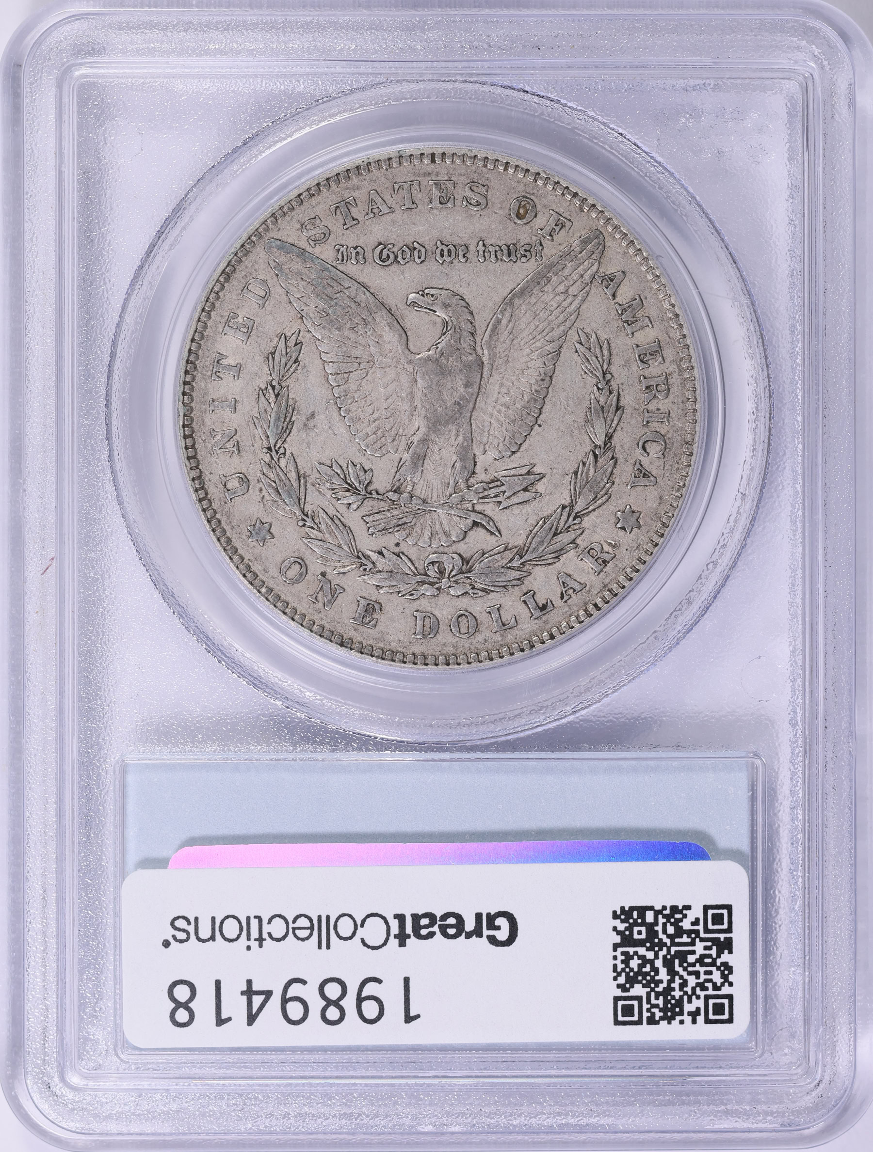 【hello collector】 1878 7TF Morgan Silver Dollar Tripled Star Reverse of 1878 VAM-117