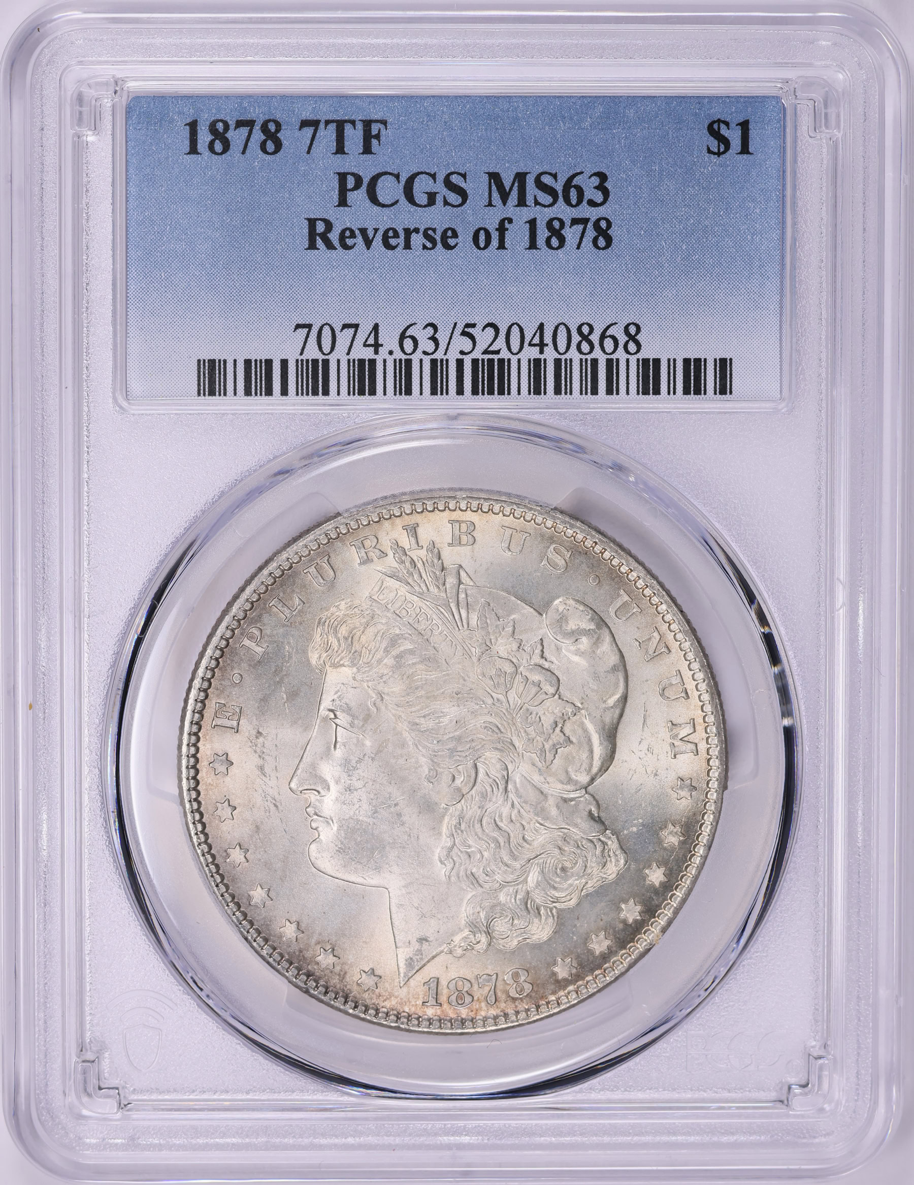 ★PCGS 【 MS63 】『 超ハイグレード』ラスターがかなりきれいです ☆PCGS 【 MS63 】『 超ハイグレード』ラスターがかなりきれいです