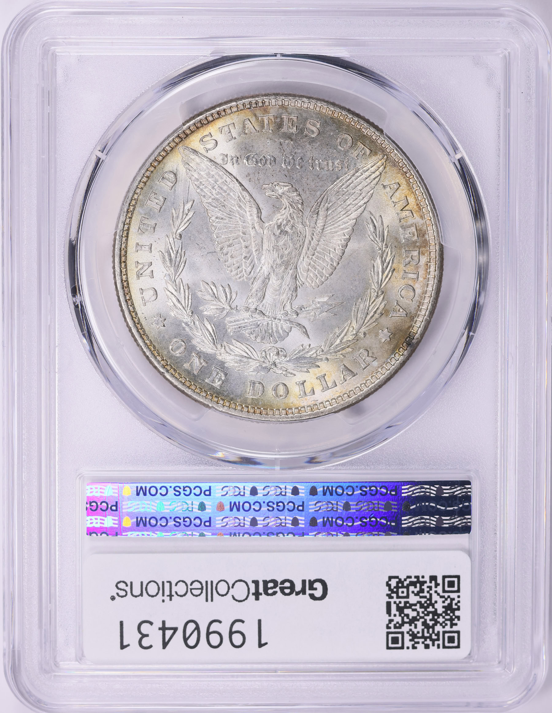 1878 Morgan Silver Dollar 8 Tailfeathers PCGS MS-62 (Item 1990431