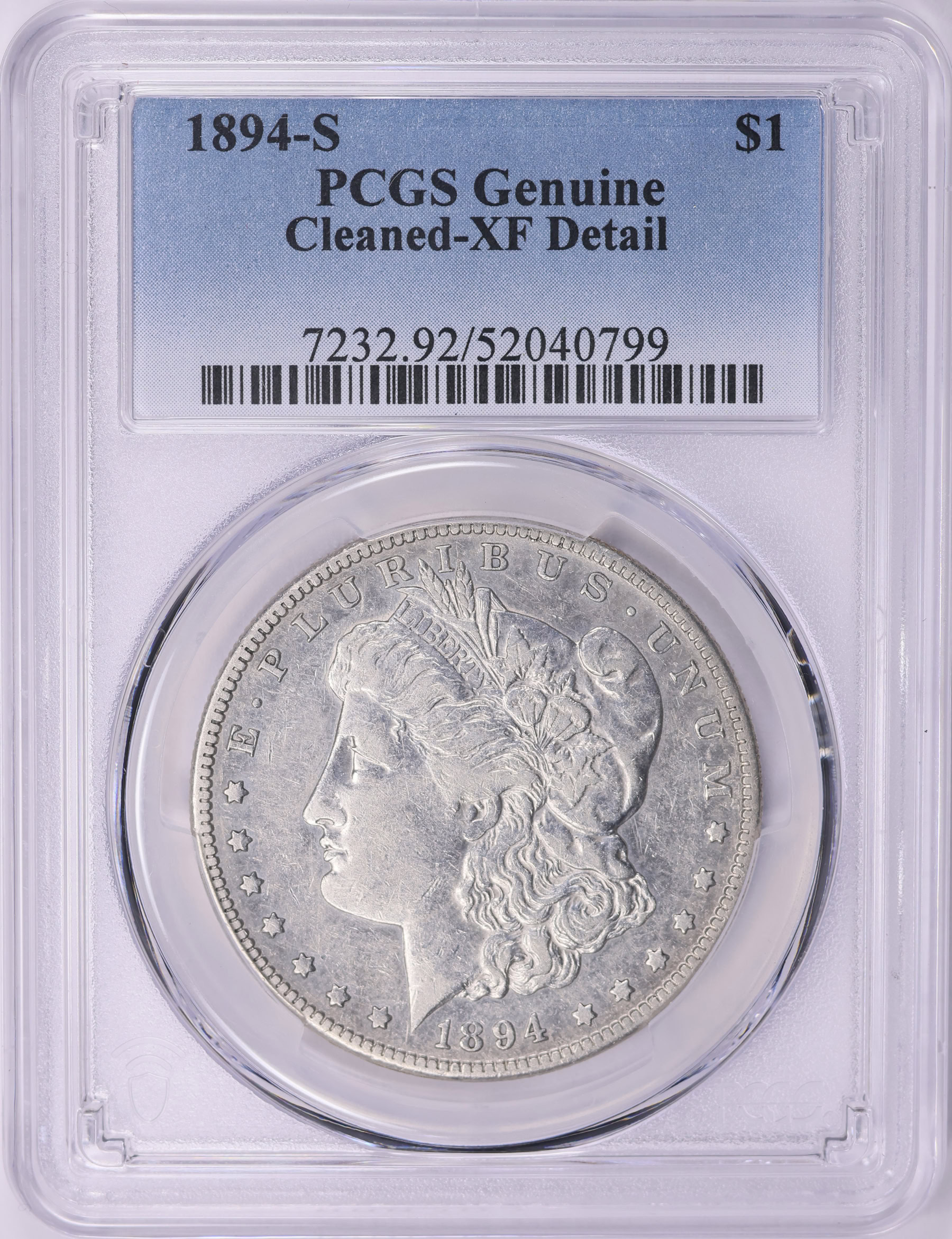 1894-S Morgan Silver Dollar PCGS Genuine XF Details (Item 1990621