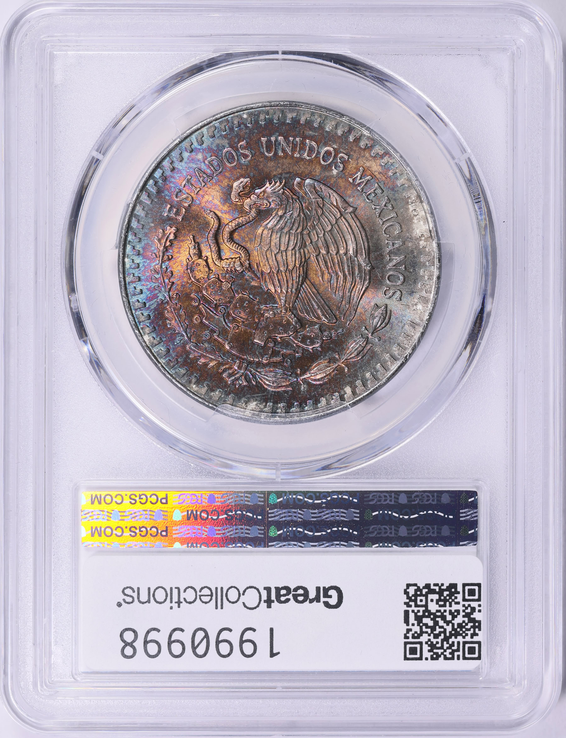 Mexico 1983-Mo Silver Onza Libertad KM-494.1 PCGS Genuine Unc