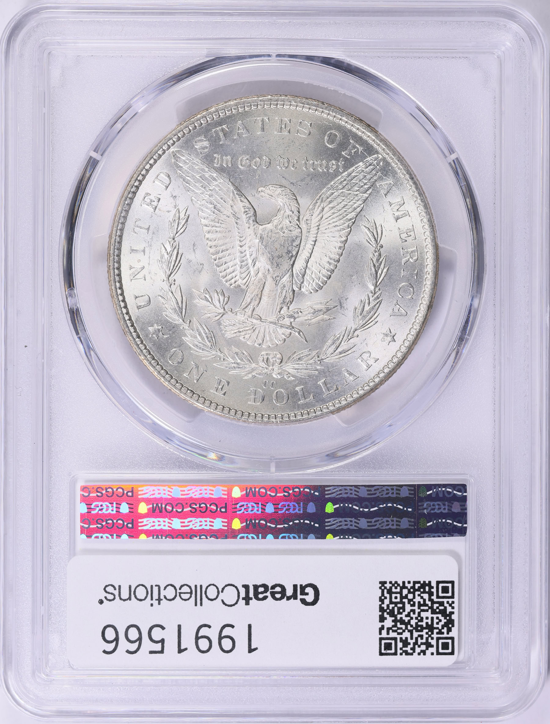 1882-CC Morgan Silver Dollar PCGS MS-63 (Item 1991566