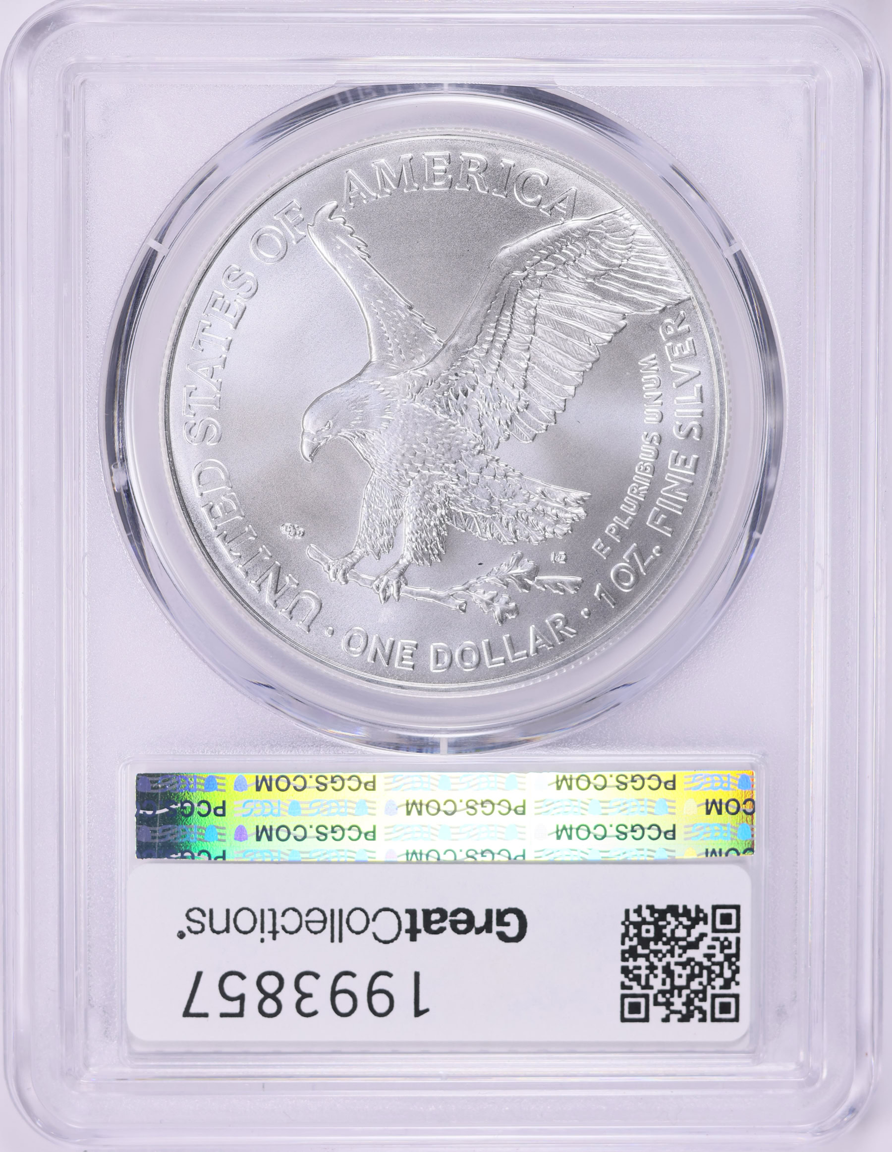 2021年 アメリカ シルバーイーグル銀貨 MS69 Type1 Type2 2021 American Silver Eagle (Type 2) MS-69 PCGS | eBay
