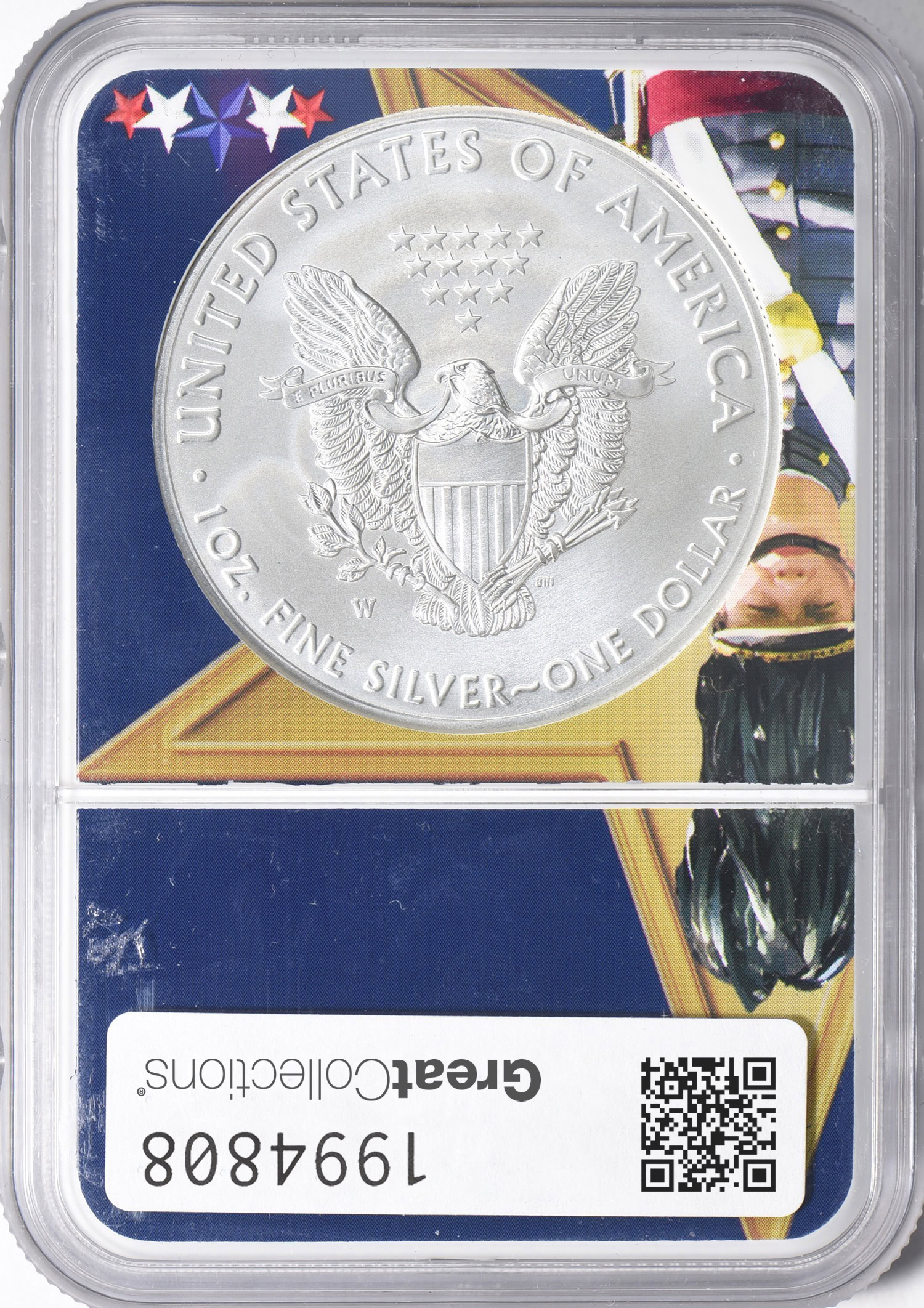 2018-W $1 Silver Eagle Burnished Early Releases NGC MS-70 (West