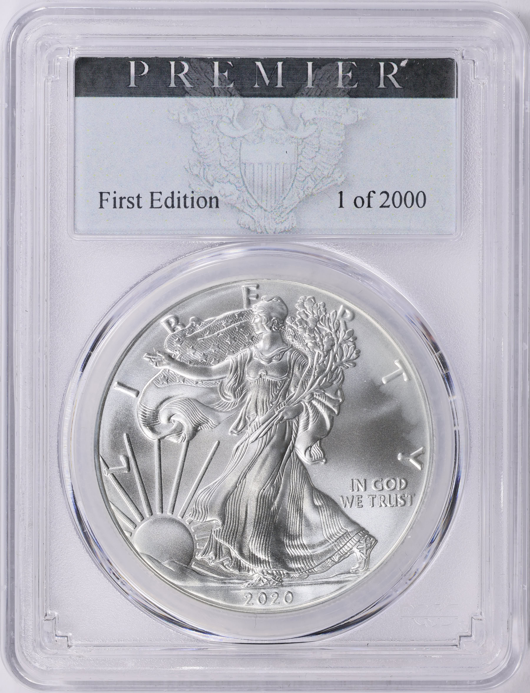 2020 $1 Silver Eagle PCGS MS-70 (Premier Label) (Item 1994869