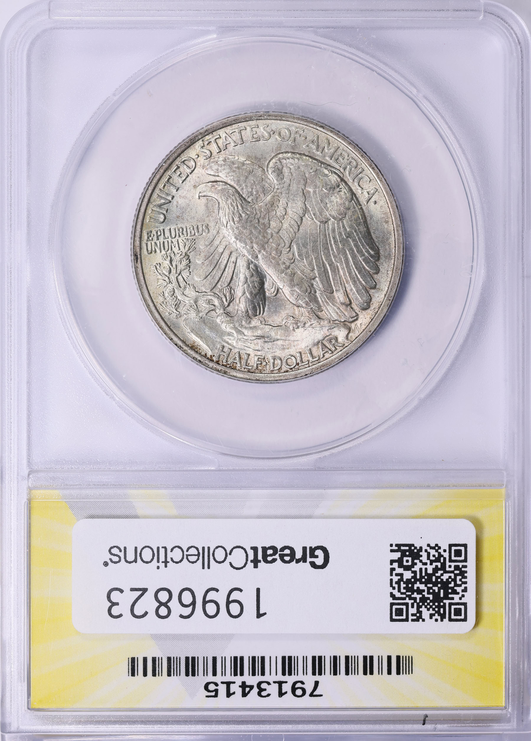 1934 Walking Liberty Half Dollar ANACS MS-64 (Item 1996823