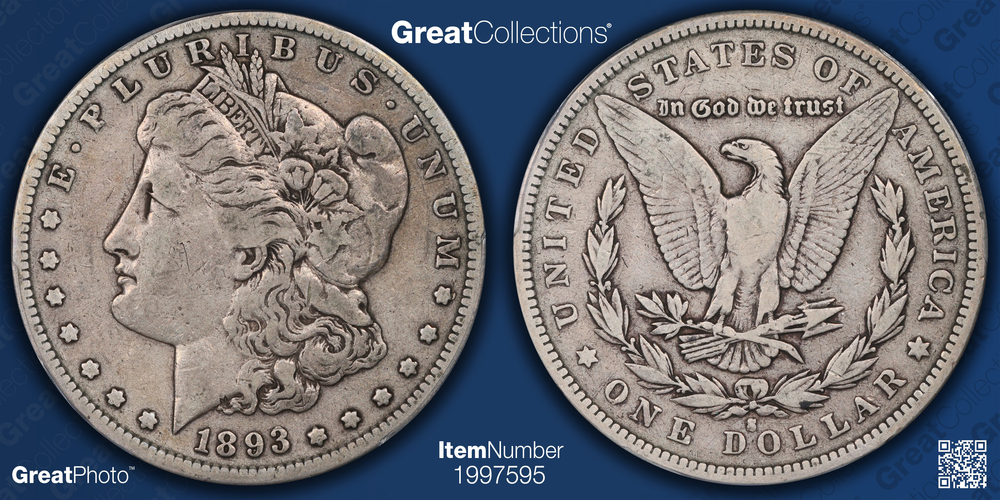 断捨離間近　United states collection coin✨ 1921-S Morgan Silver Dollar PCGS MS-64 (CAC Green) (Item 2016110