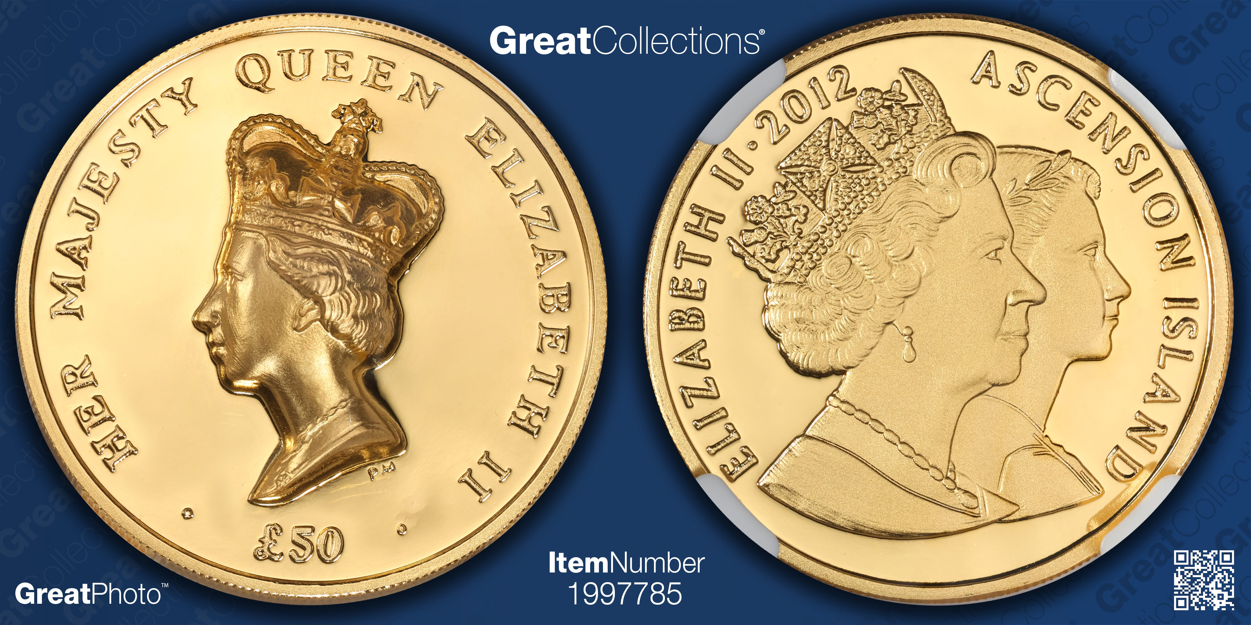 【金運up】帝王秘宝極美❗️巨大レインボー☆ルチルクォーツ アゼツライトA1656 Ascension Island 2012 Gold £50 Queen Elizabeth II Diamond Jubilee