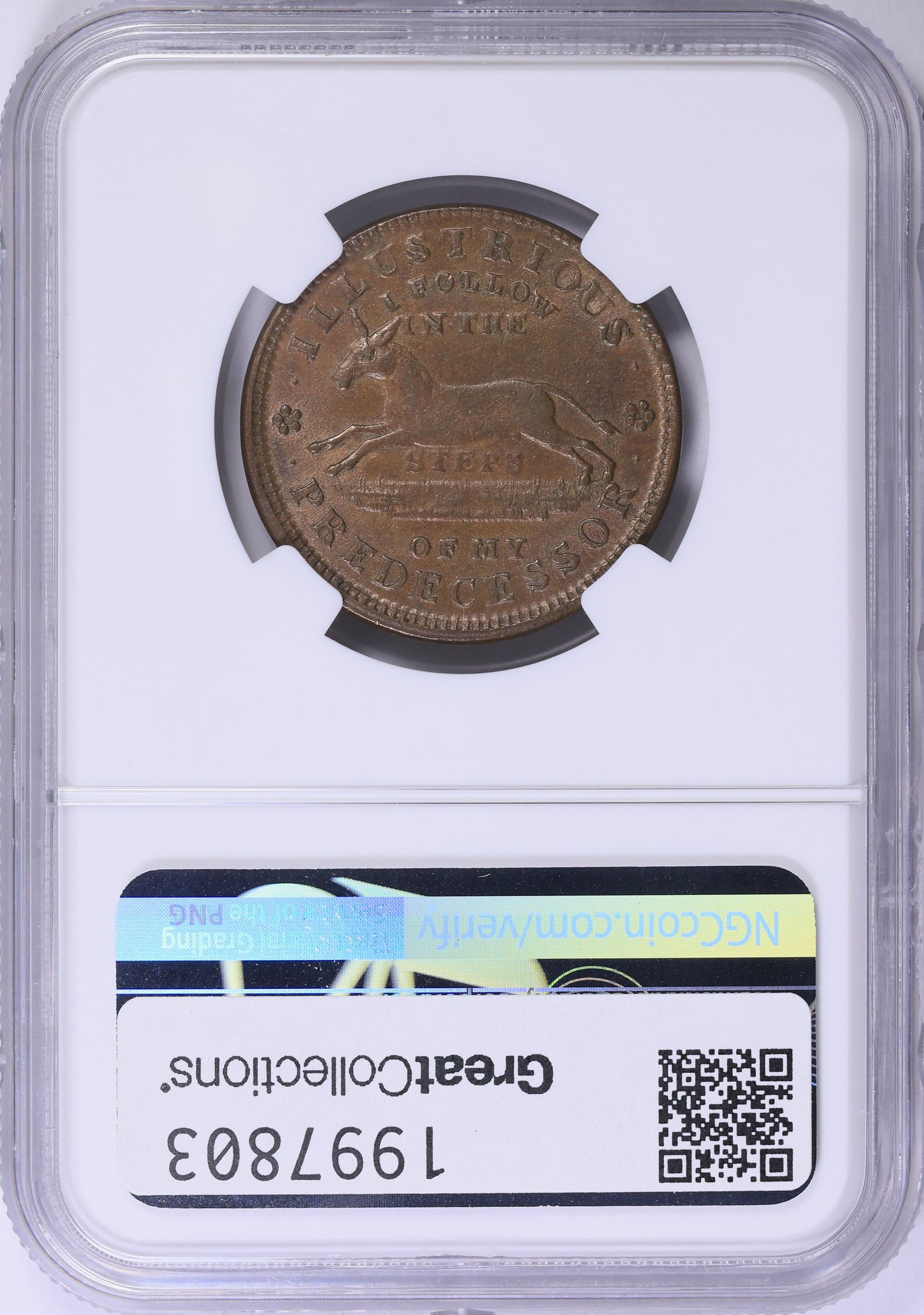 1837 Illustrious Predecessor - Executive Experiment Hard Times