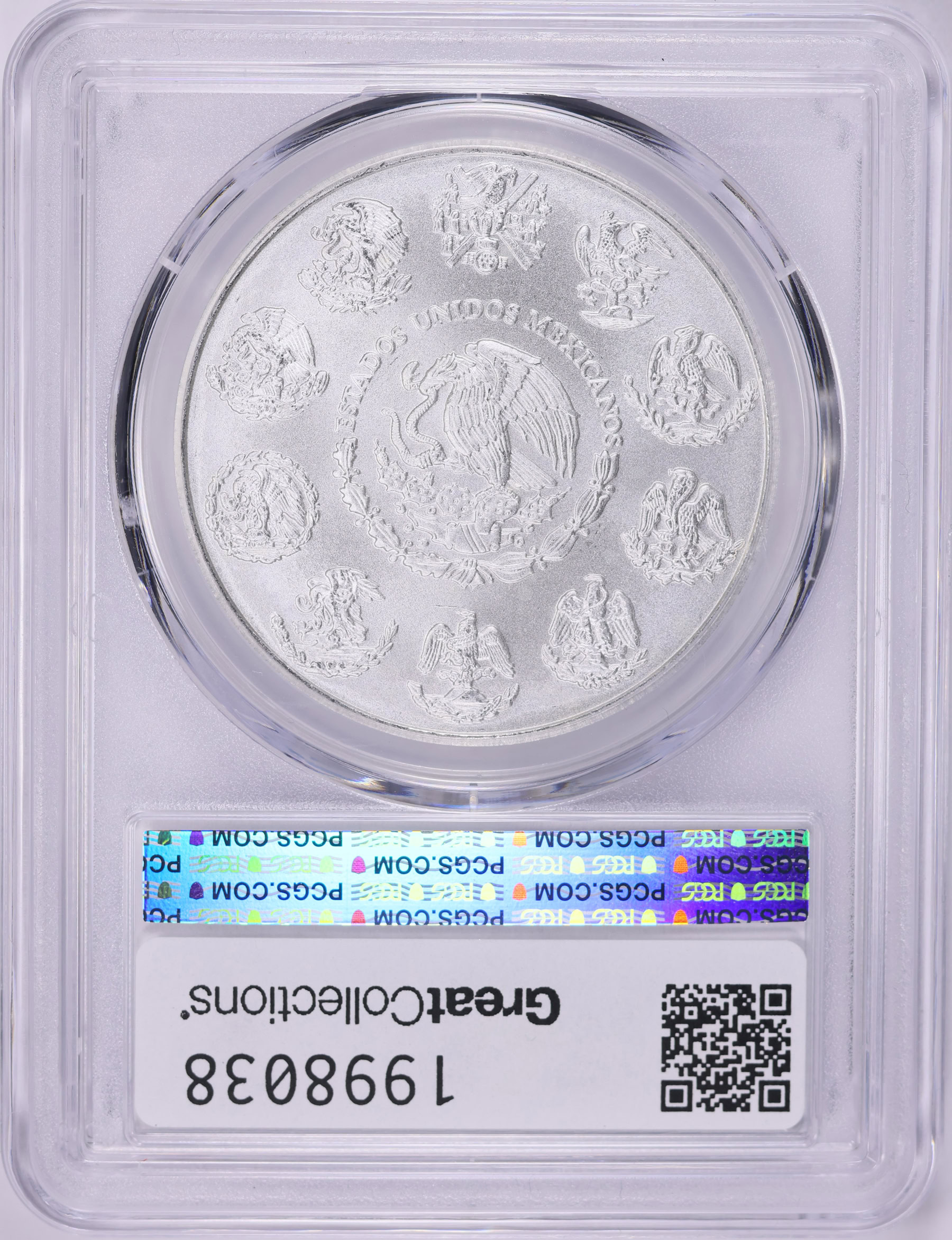 Mexico 2025-Mo Silver Onza Libertad KM-613 PCGS MS-69 | PCGS Cert