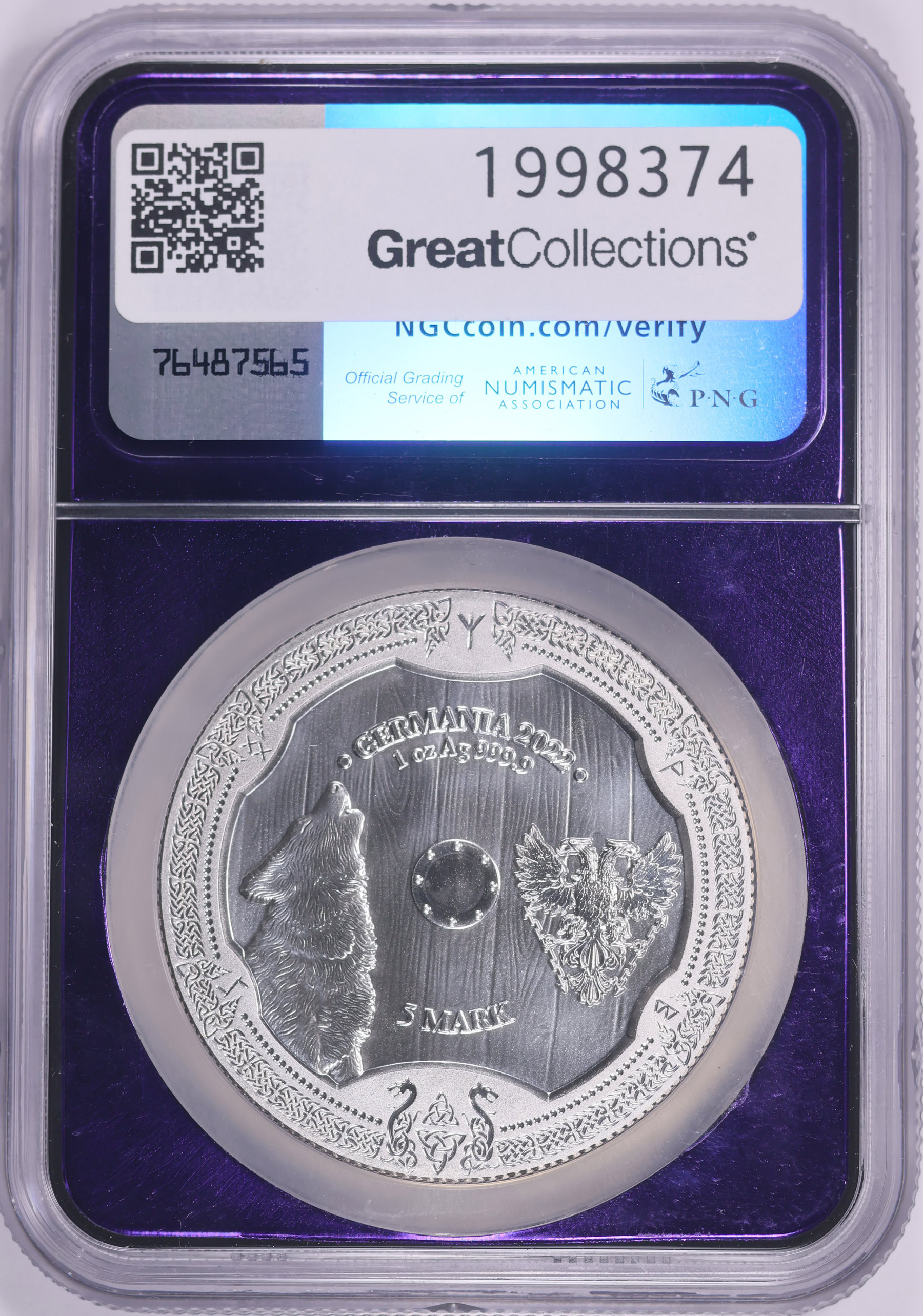 レグニツァ-ブジェク公国 1クロイツァー NGC MS鑑定 銀貨  レグニツァ-ブジェク公国 1クロイツァー NGC MS鑑定 銀貨 1640 ドイツ