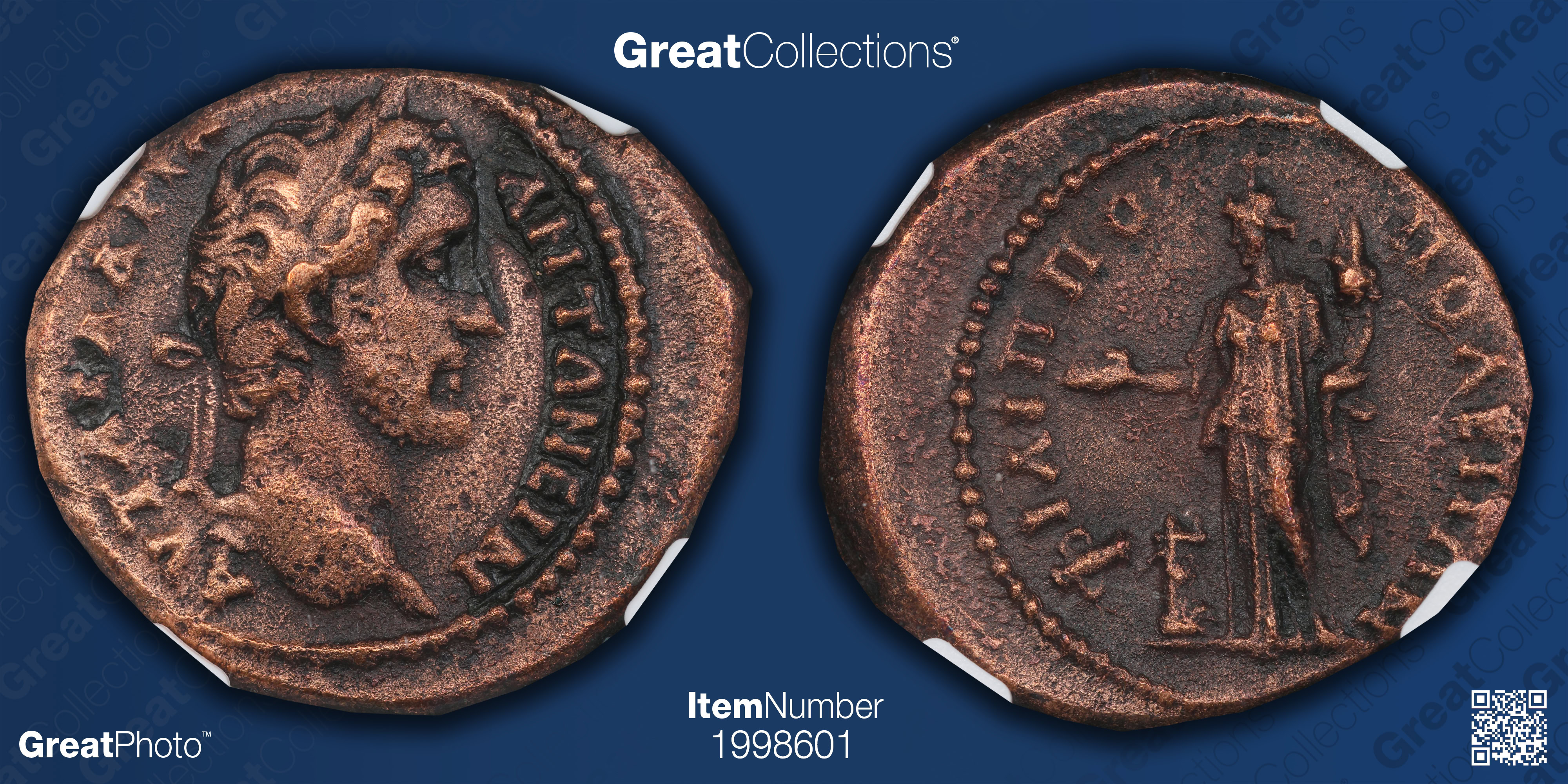 Ancient Roman Empire, Provincial Thrace. Antoninus Pius (A.D. 138