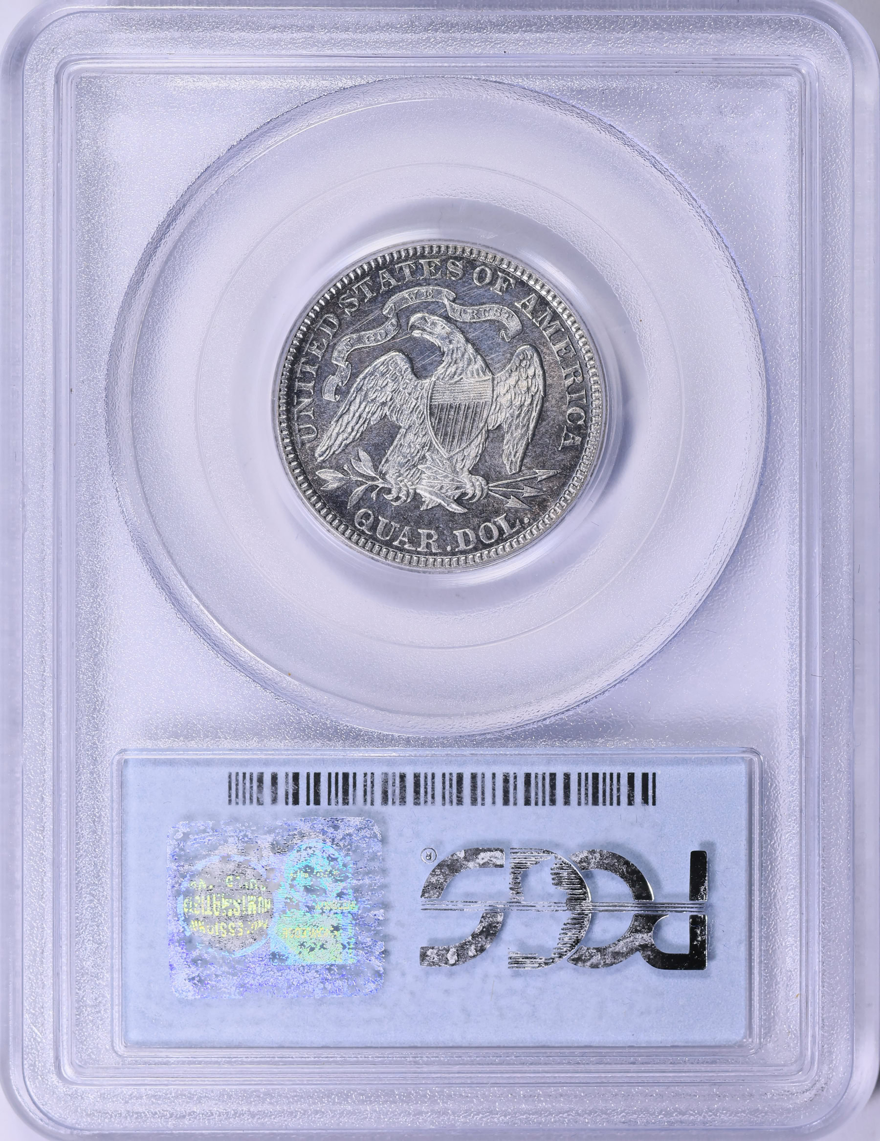 1887 Seated Liberty Quarter PCGS MS-62 (CAC Green) (Item 2001274