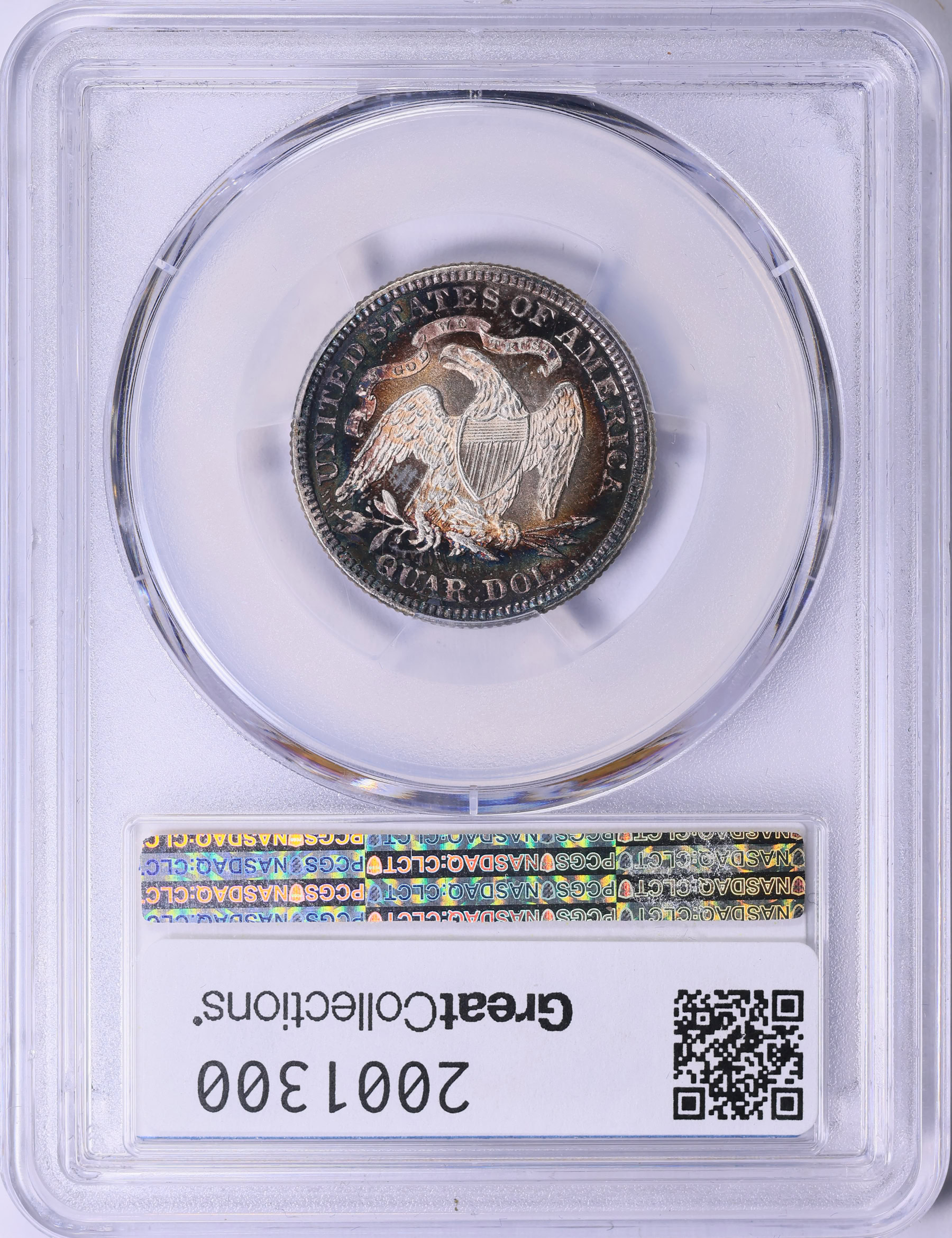 1879 Seated Liberty Quarter PCGS MS-64 (Toned) (Item 2001300