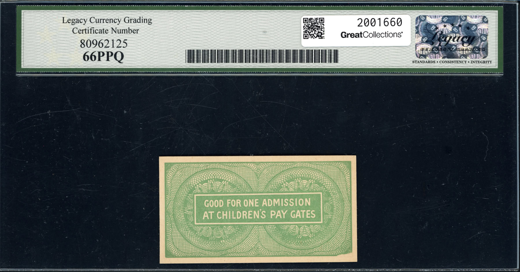 1893 Chicago World's Columbian Exposition Children's Special