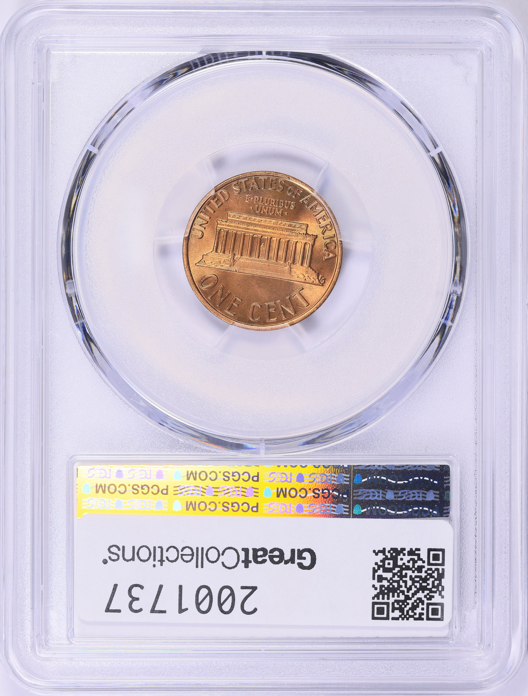 1974 Lincoln Cent PCGS MS-67 RD (Item 2001737) | GreatCollections Coin ...