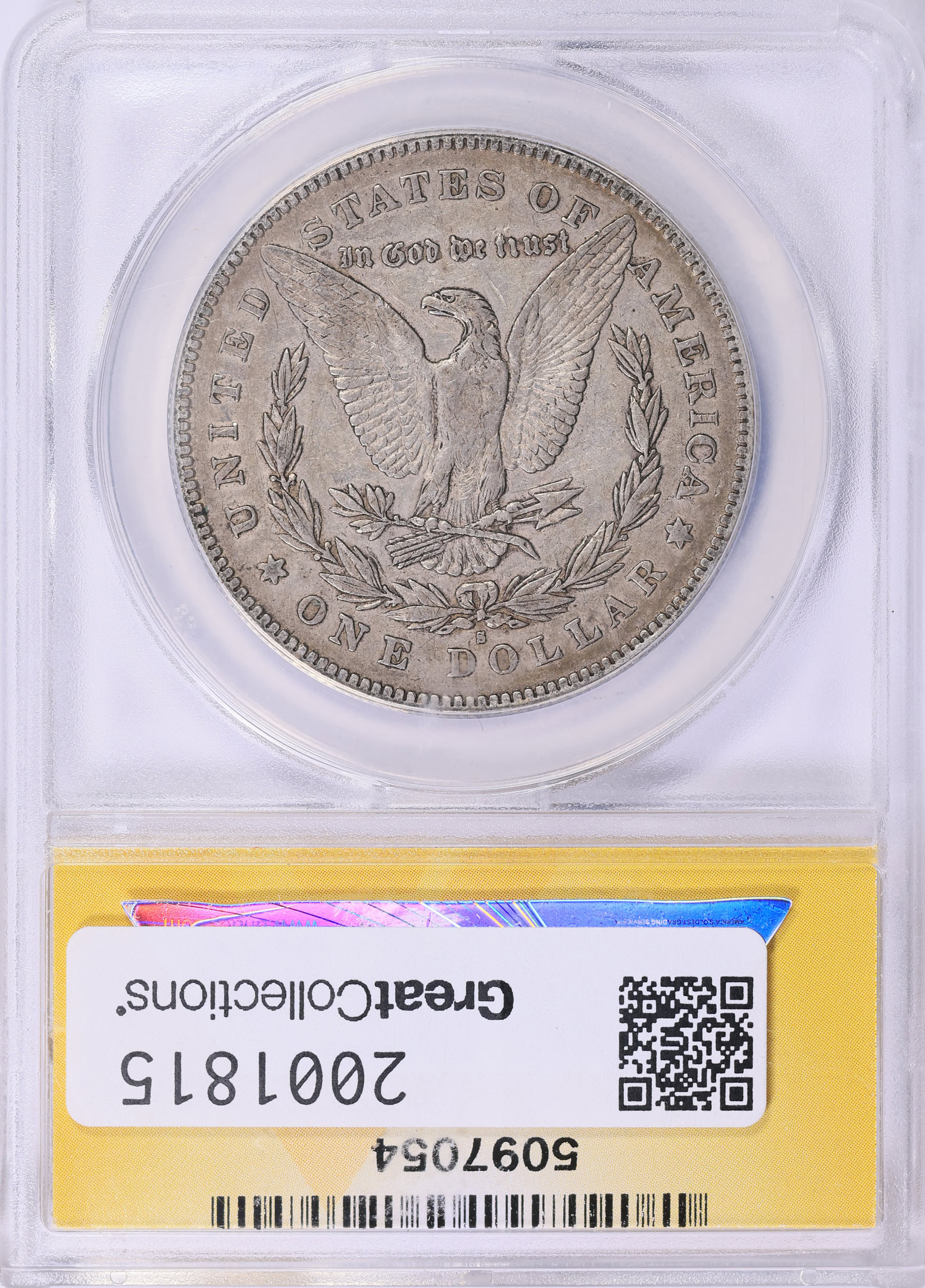 1879-S Morgan Silver Dollar Reverse of 1878 VAM-39 *Top 100* ANACS
