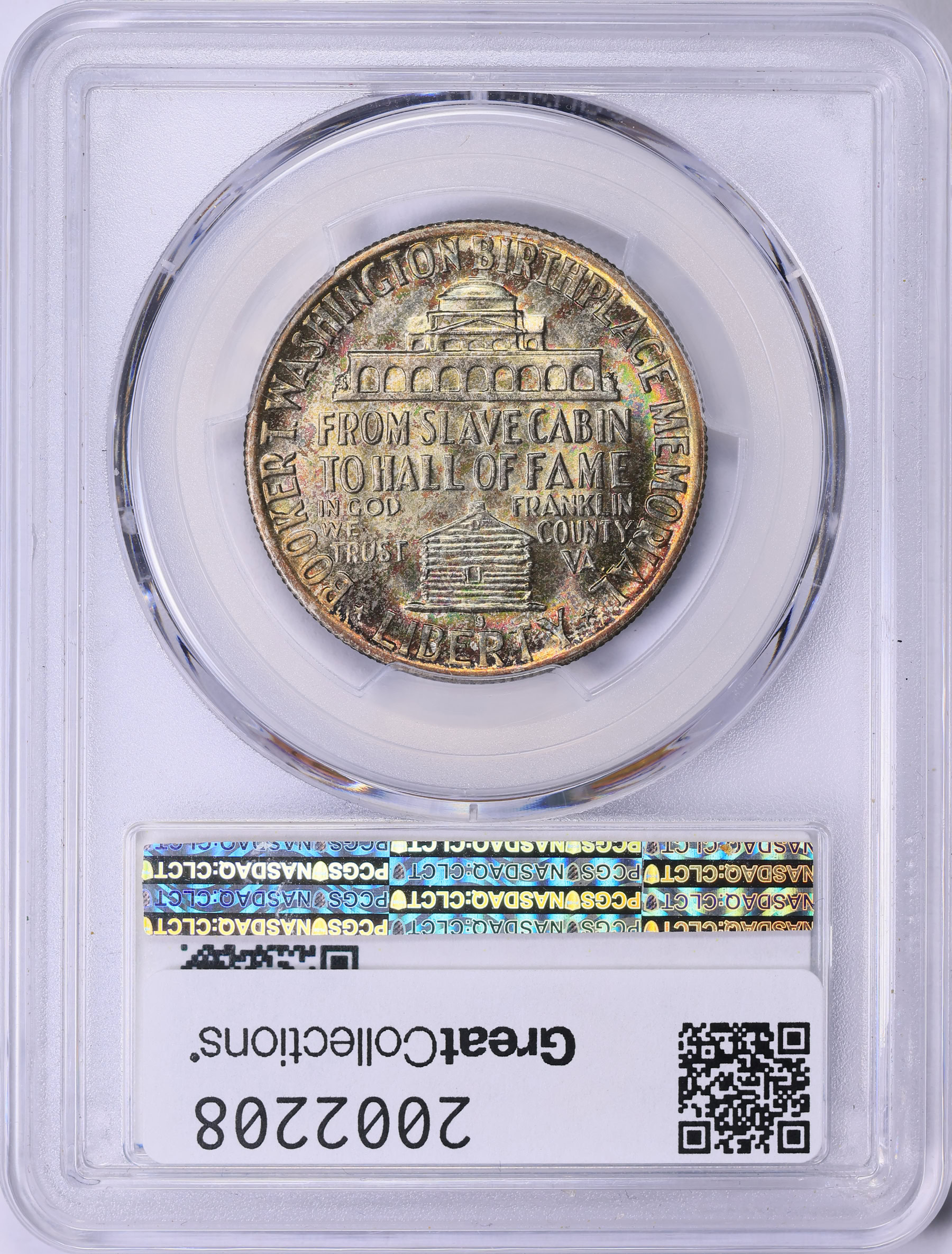 1947-S Booker T. Washington Memorial Half Dollar PCGS MS-66+ (CAC