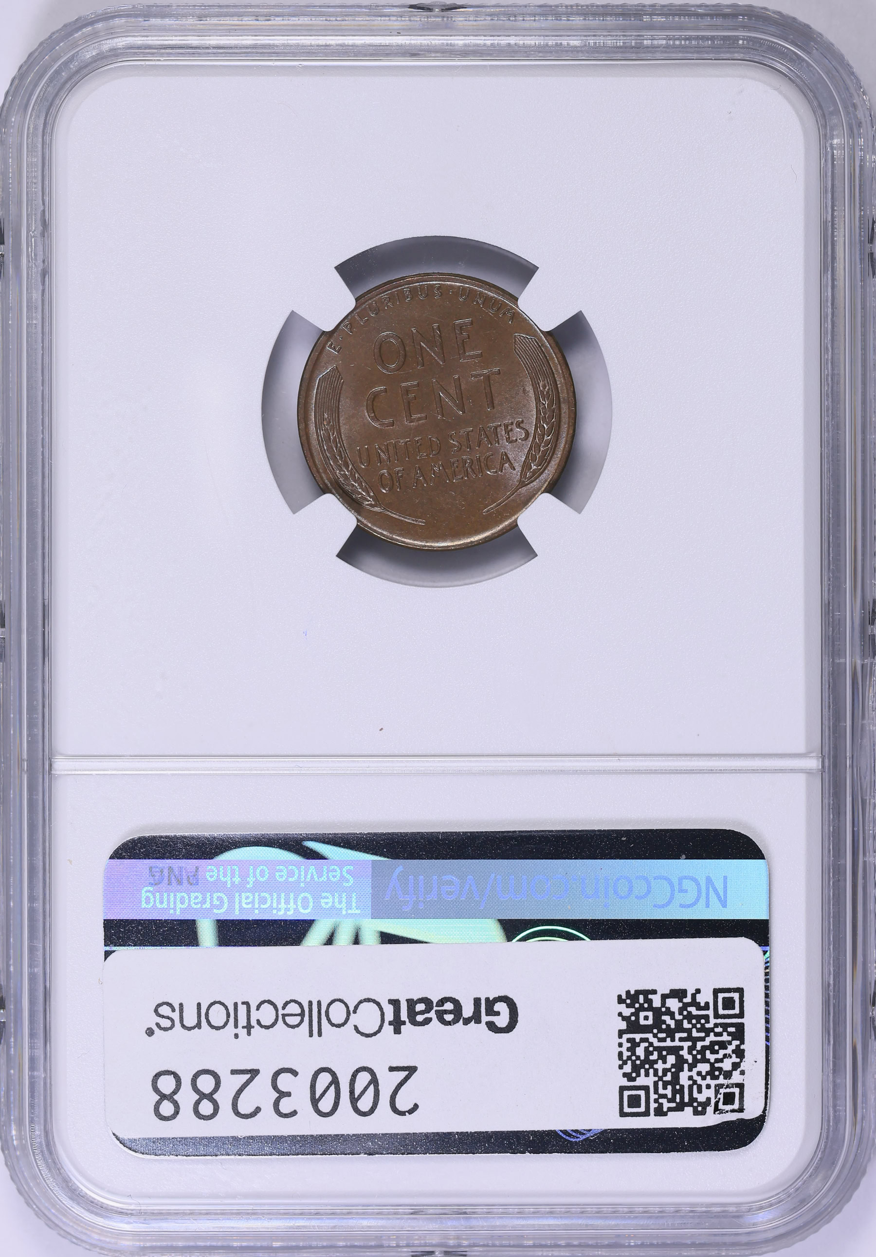 1955 Lincoln Cent Doubled Die Obverse NGC MS-62 BN (Item 2003288