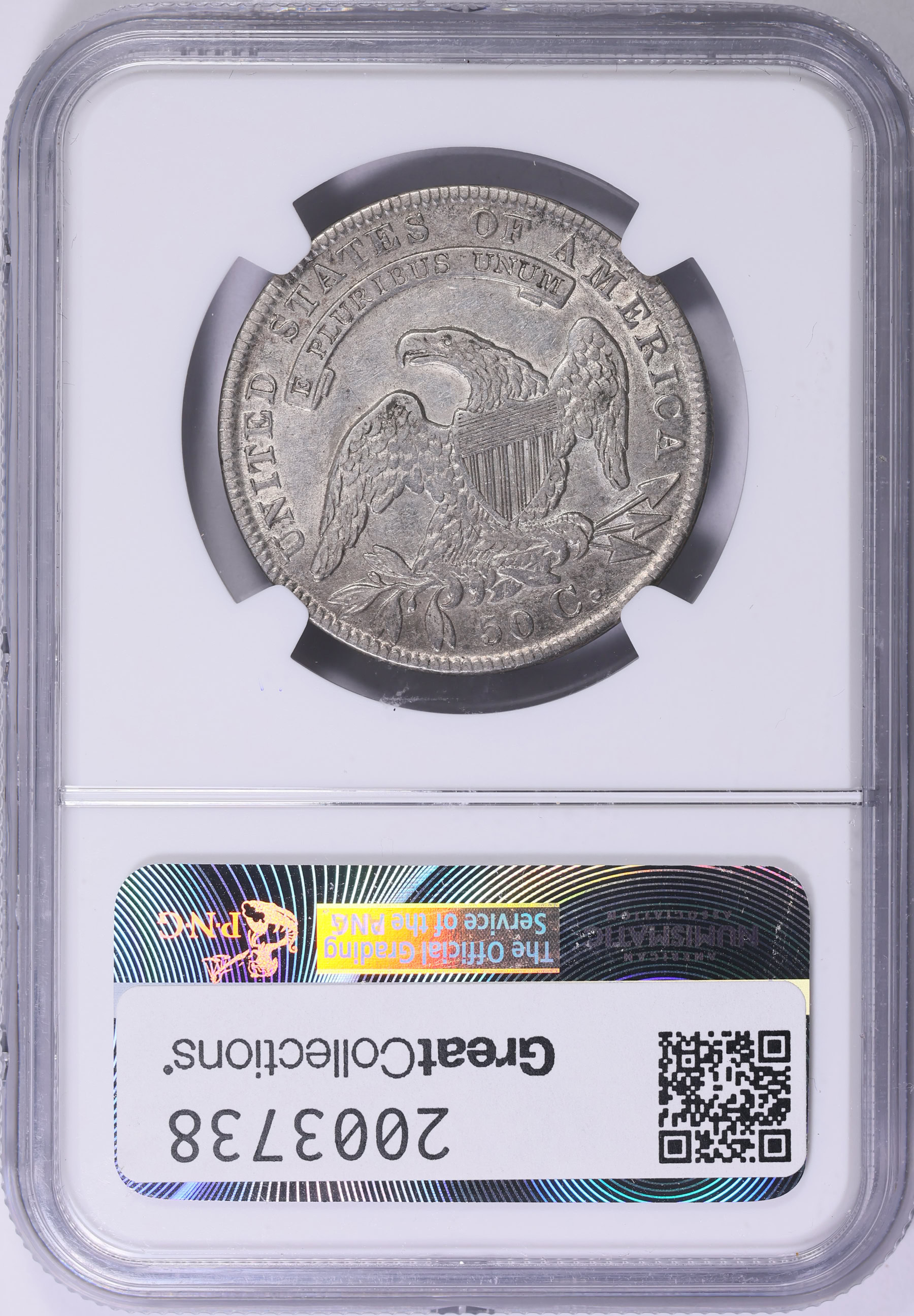 1834 Capped Bust Half Dollar NGC XF-45 (CAC Green) (Item 2003738