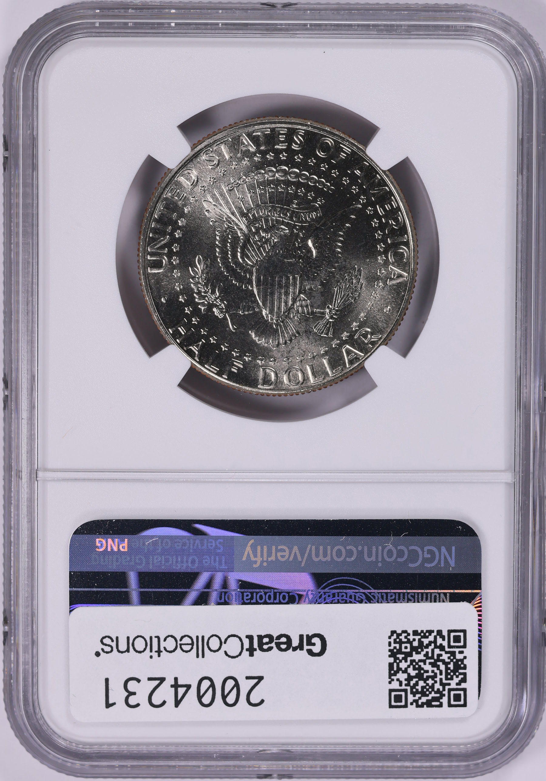 2004-P Kennedy Half Dollar NGC MS-67 (Item 2004231