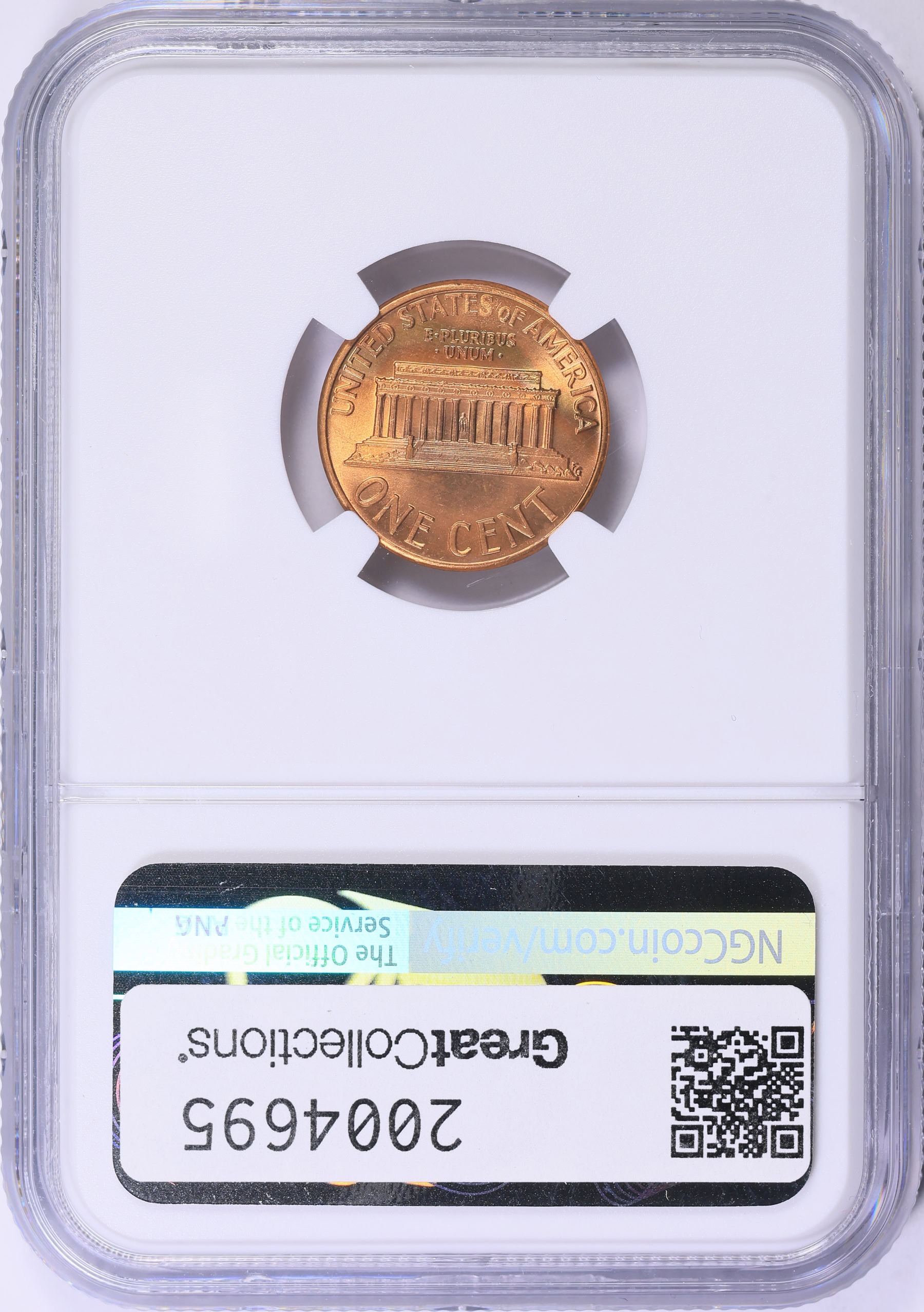 1974 Lincoln Cent NGC MS-67 RD (Item 2004695) | GreatCollections Coin ...