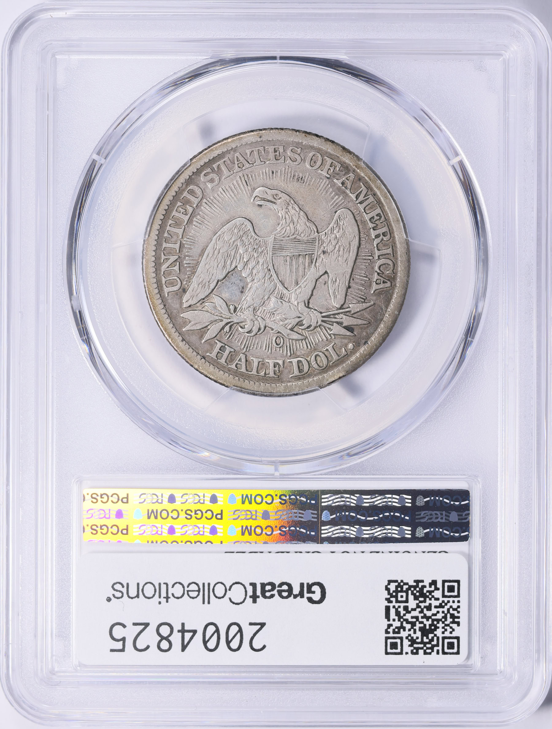 1853-O Seated Liberty Half Dollar Arrows and Rays PCGS Genuine