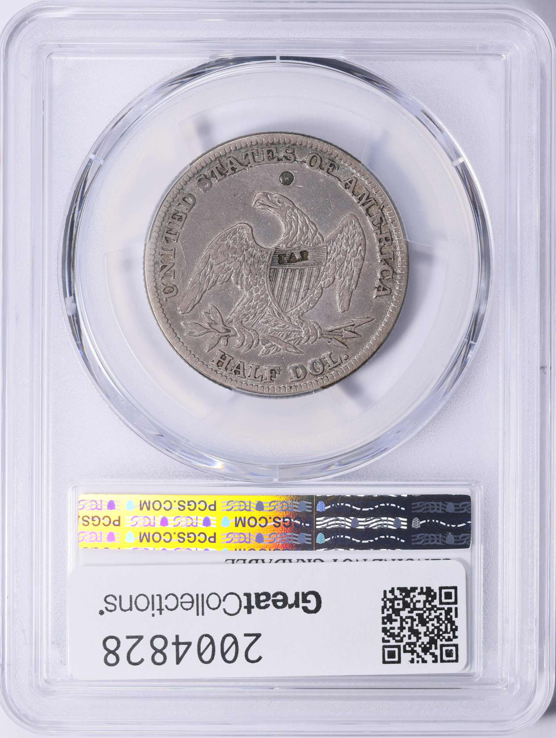 1839-O Capped Bust Half Dollar Reeded Edge PCGS Genuine XF Details