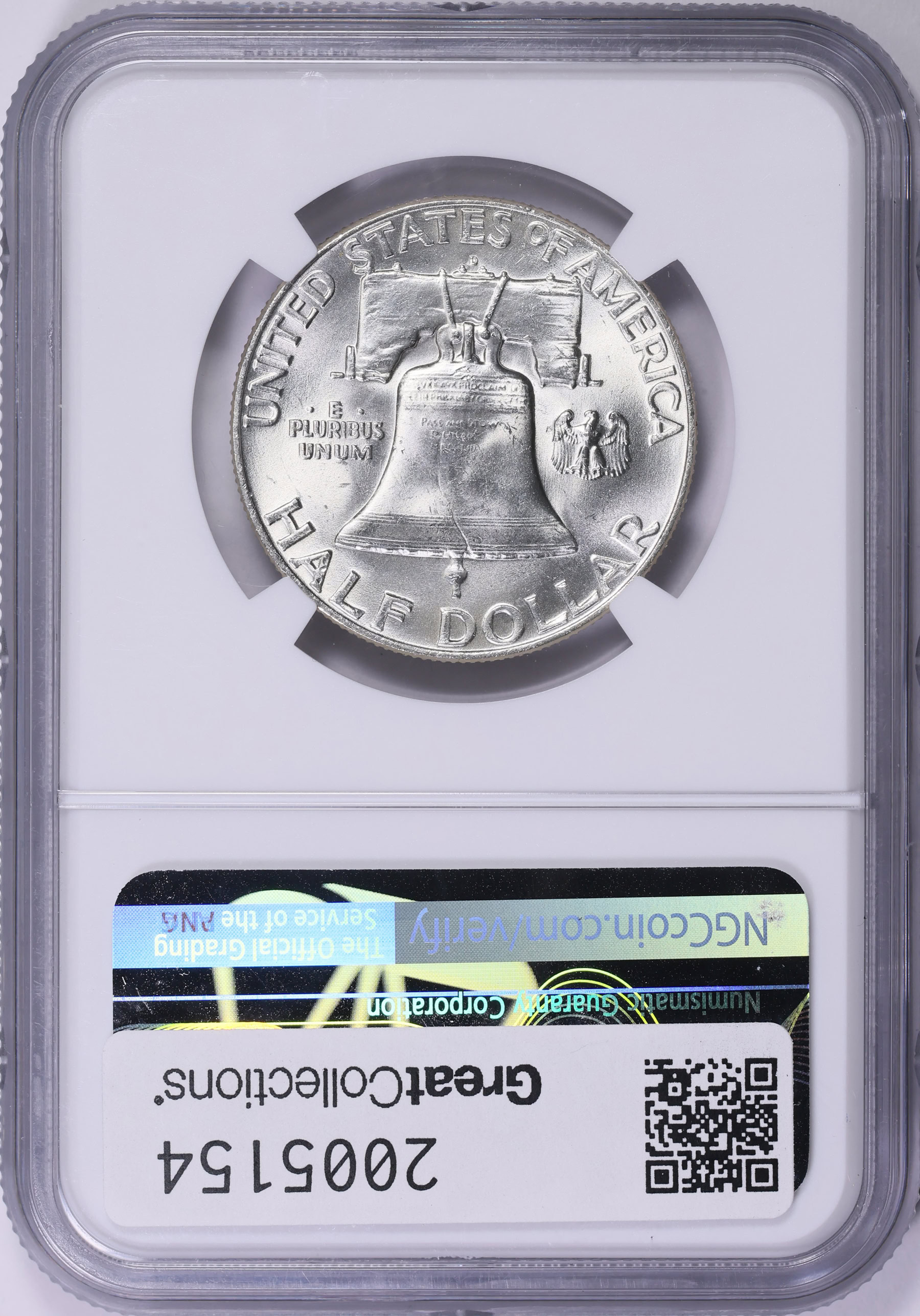 1952-D Franklin Half Dollar NGC MS-64 FBL (Item 2005154