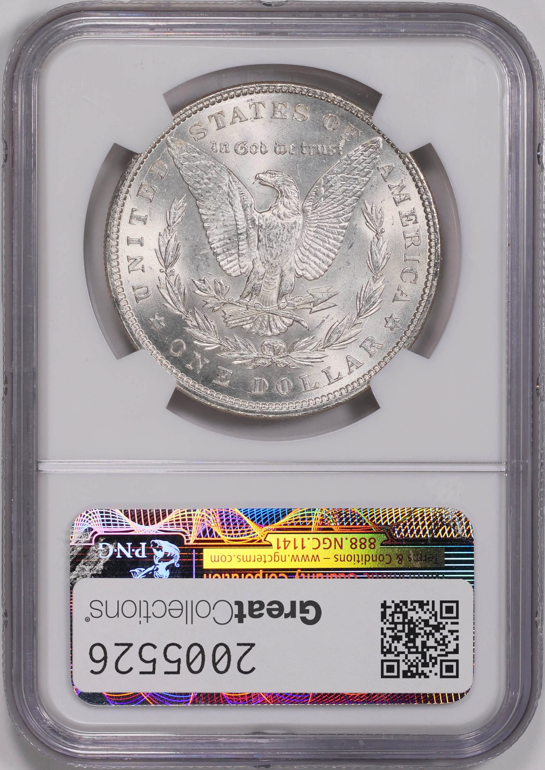 1897 Morgan Silver Dollar NGC MS-64 (Item 2005526
