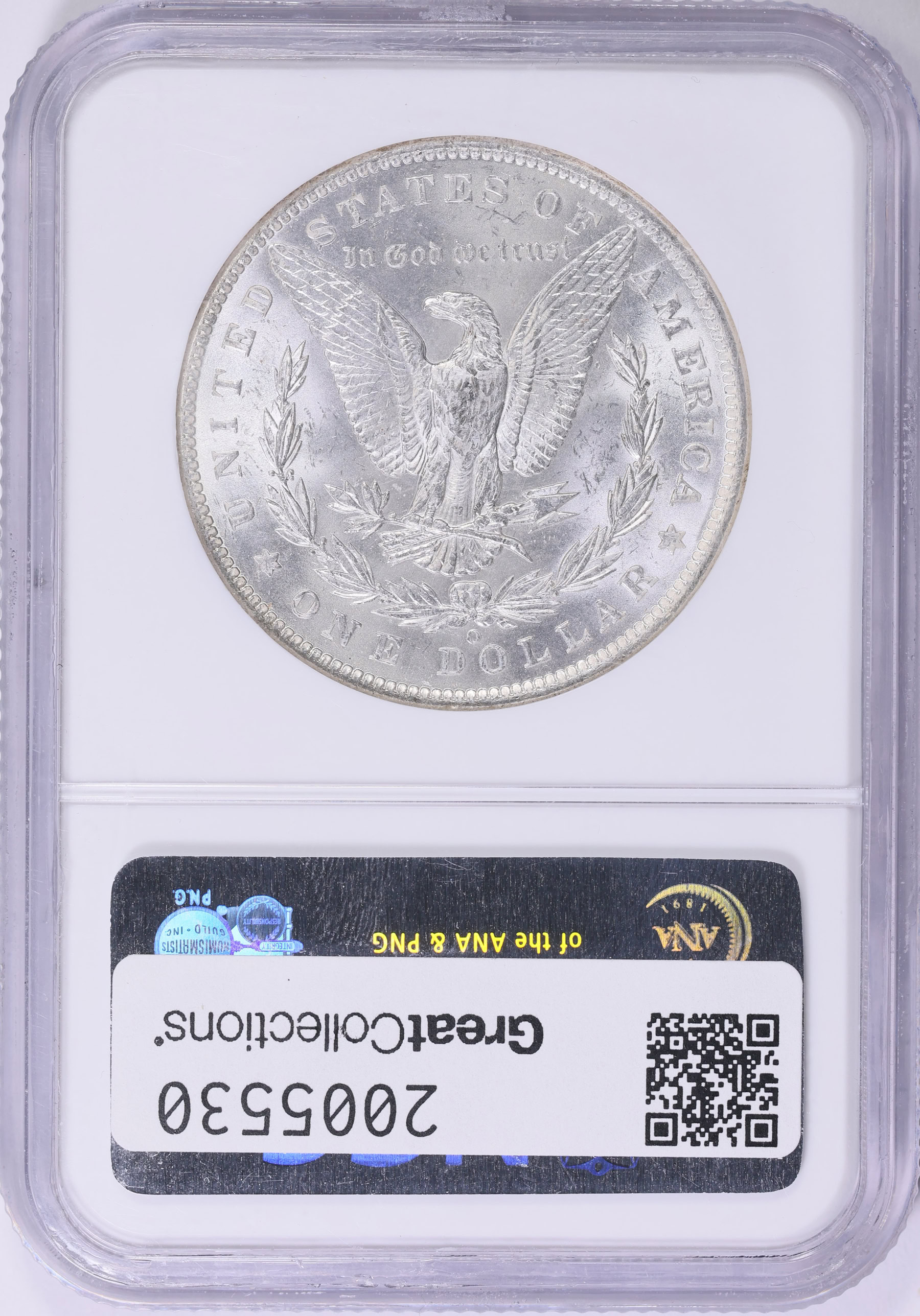 1885-O Morgan Silver Dollar NGC MS-64 (Item 2005530