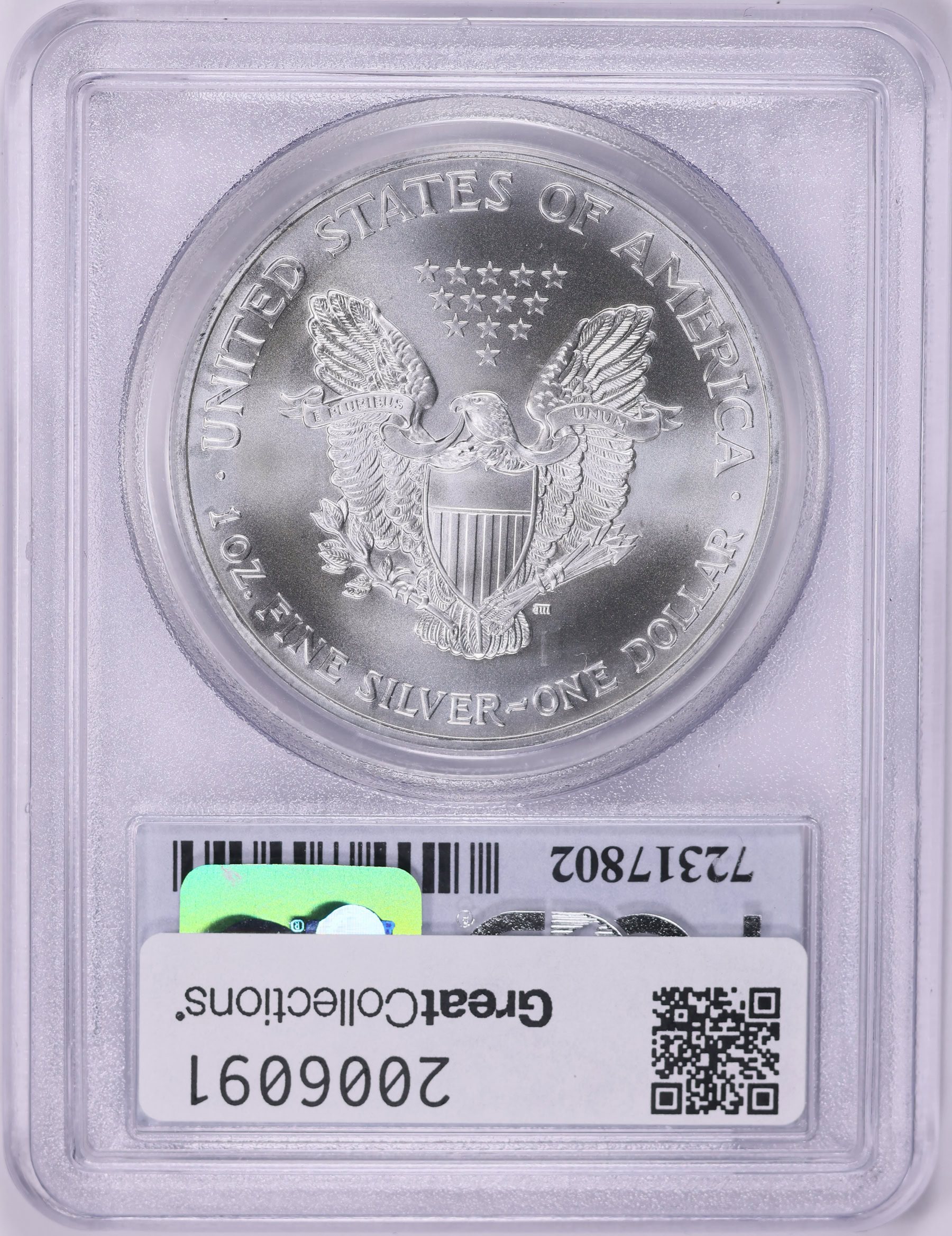 2003 $1 Silver Eagle American Heroes Jessica Lynch Signed PCGS MS