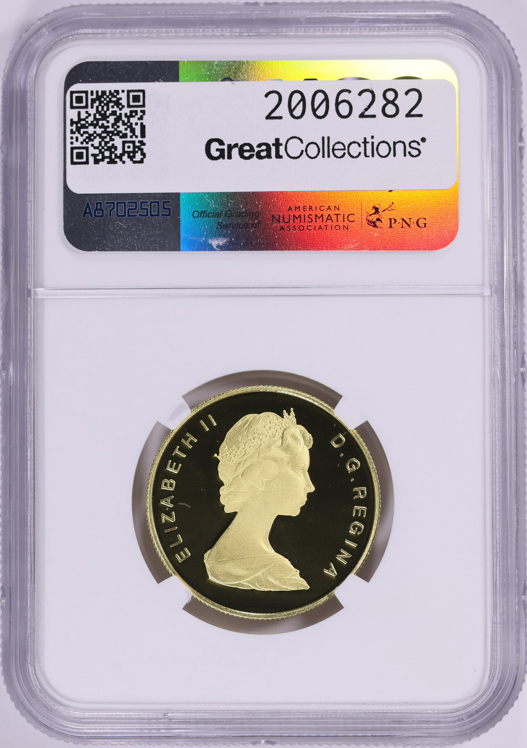 Canada 1983 Gold $100 St. John's Newfoundland 400th Anniversary KM