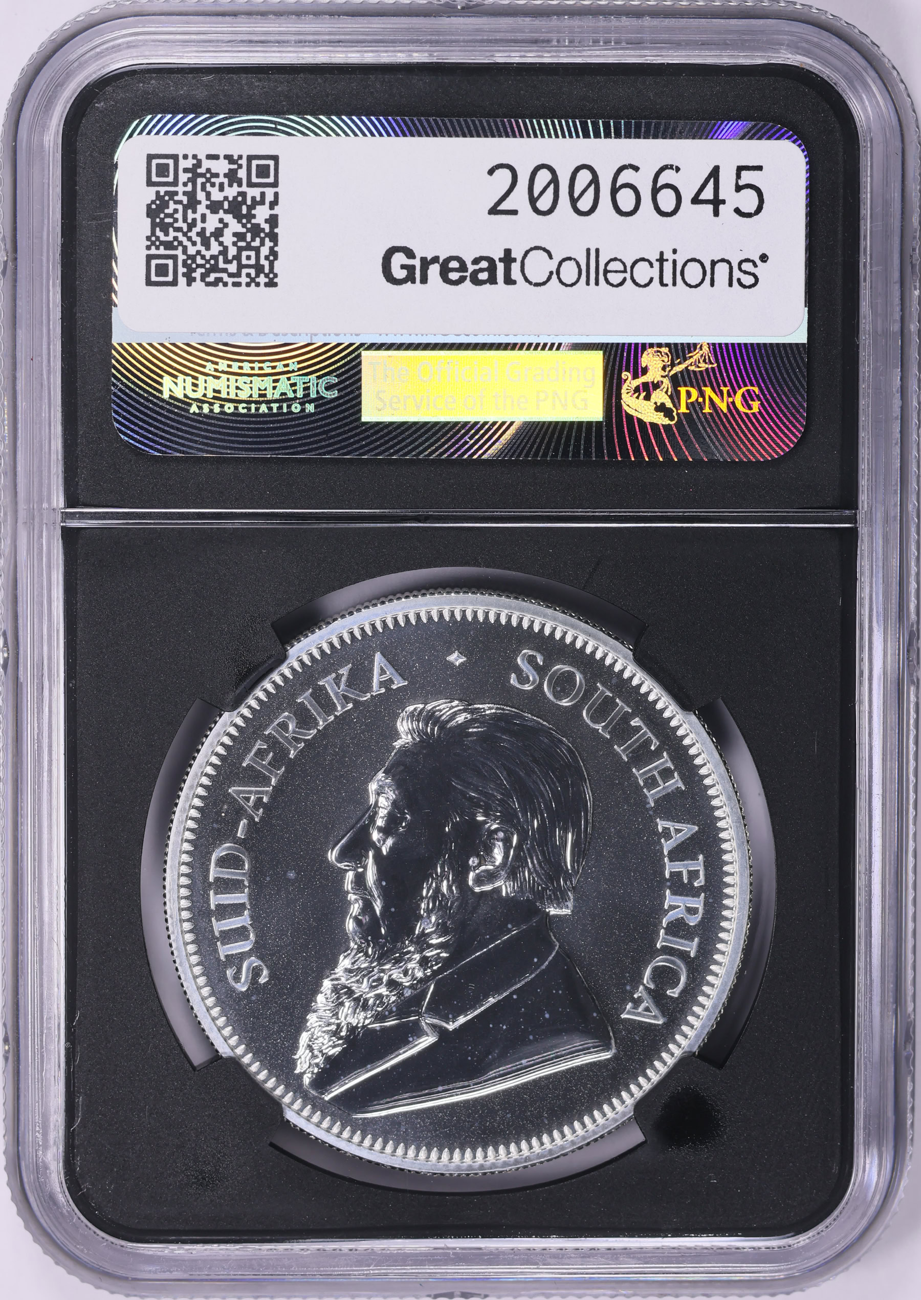 South Africa 2017 Silver Krugerrand 50th Anniversary Privy KM-637