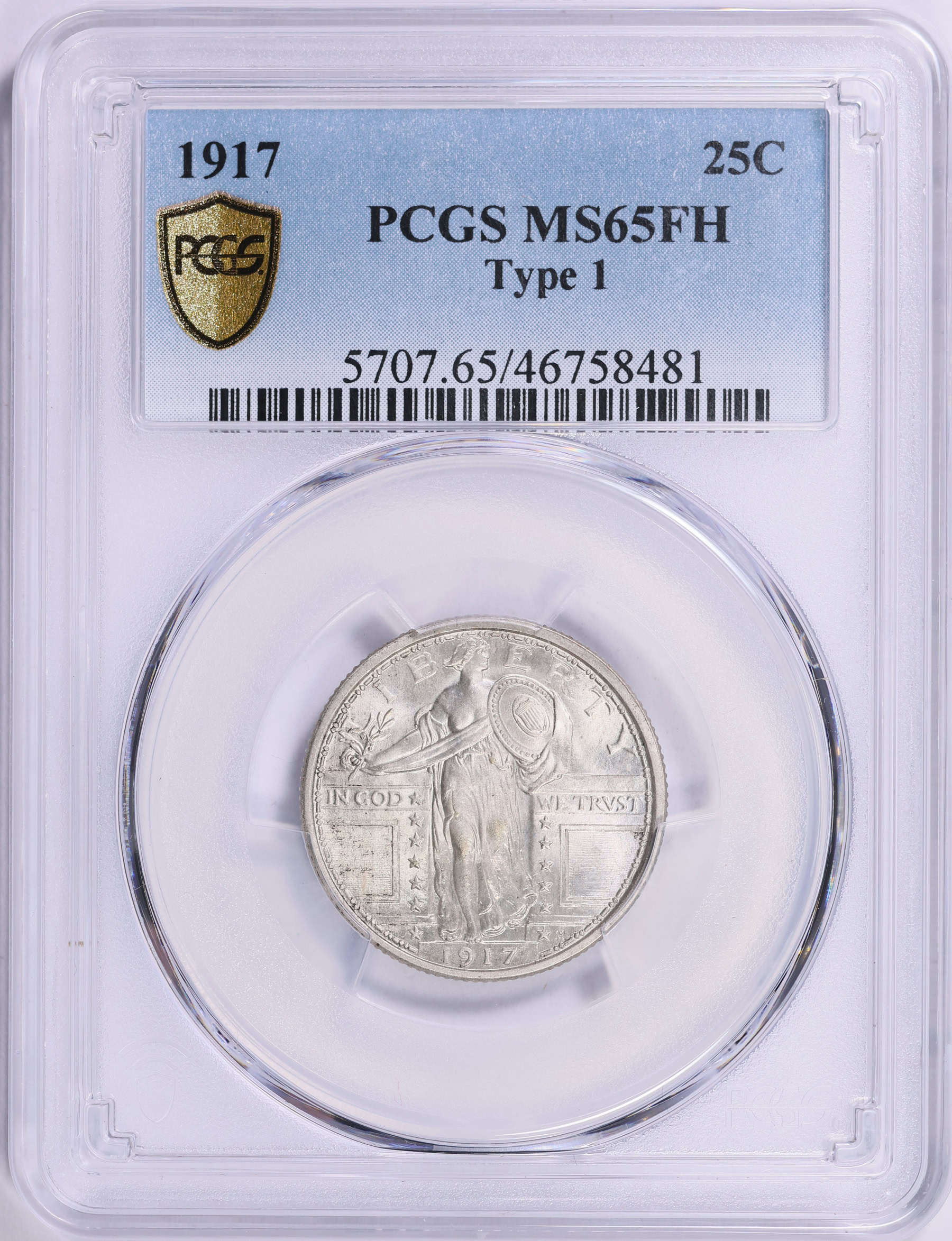 1917 Standing Liberty Quarter Type 1 PCGS MS-65 FH (Item 2006976