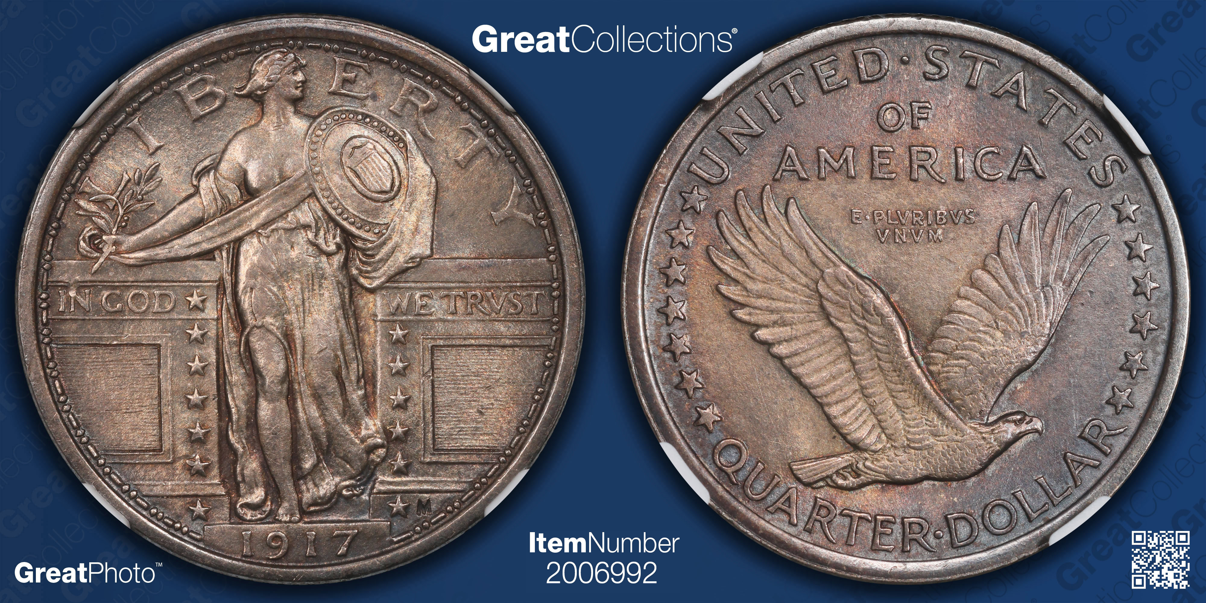 1917 Standing Liberty Quarter Type 1 Value