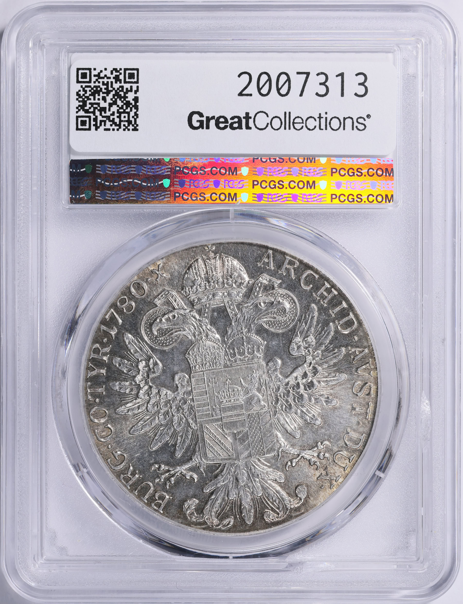 Austria 1780-S.F. Silver Thaler Modern Restrike (1853-Present