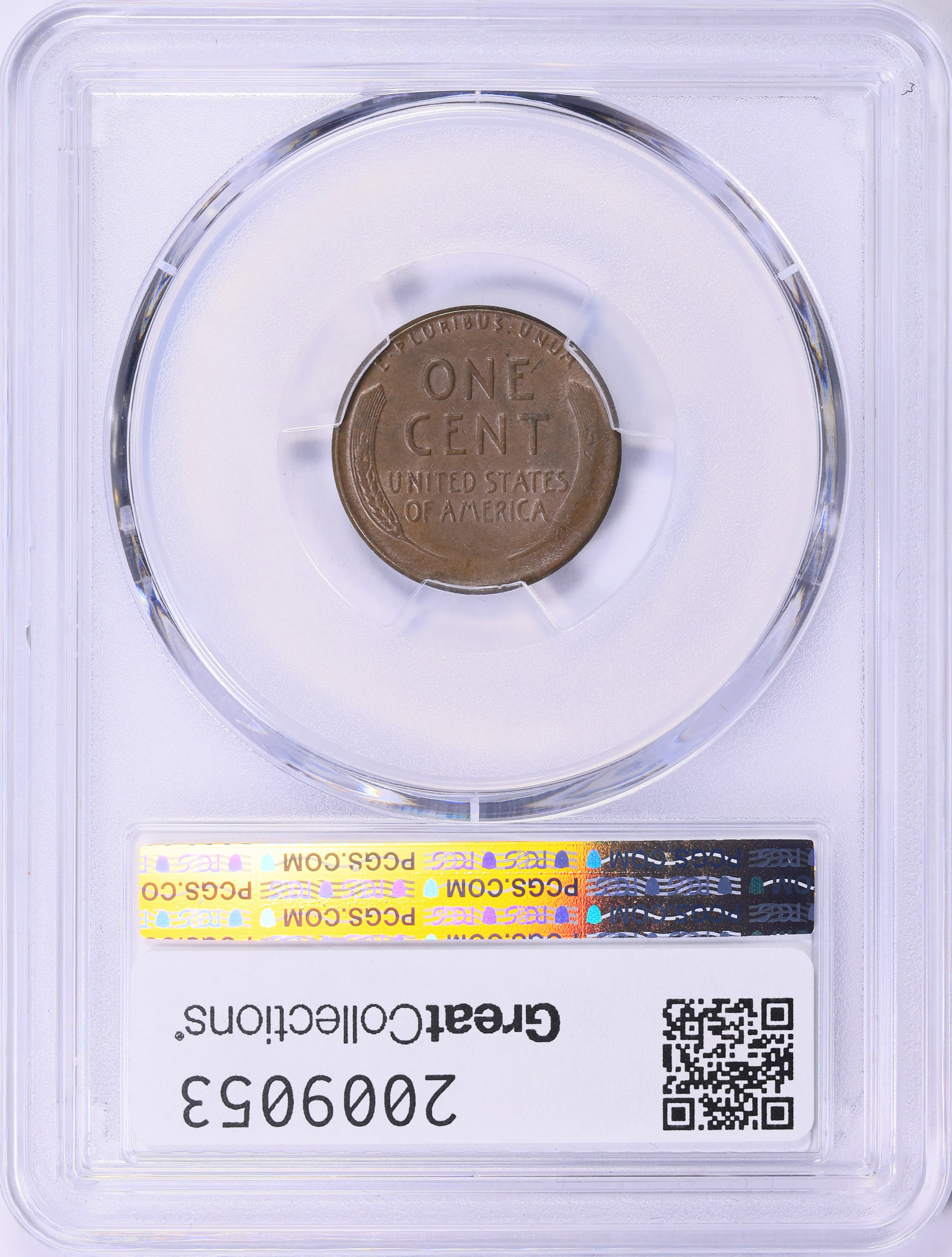 Mint Error 1955 Lincoln Cent Tapered Planchet 2.79g PCGS AU-55