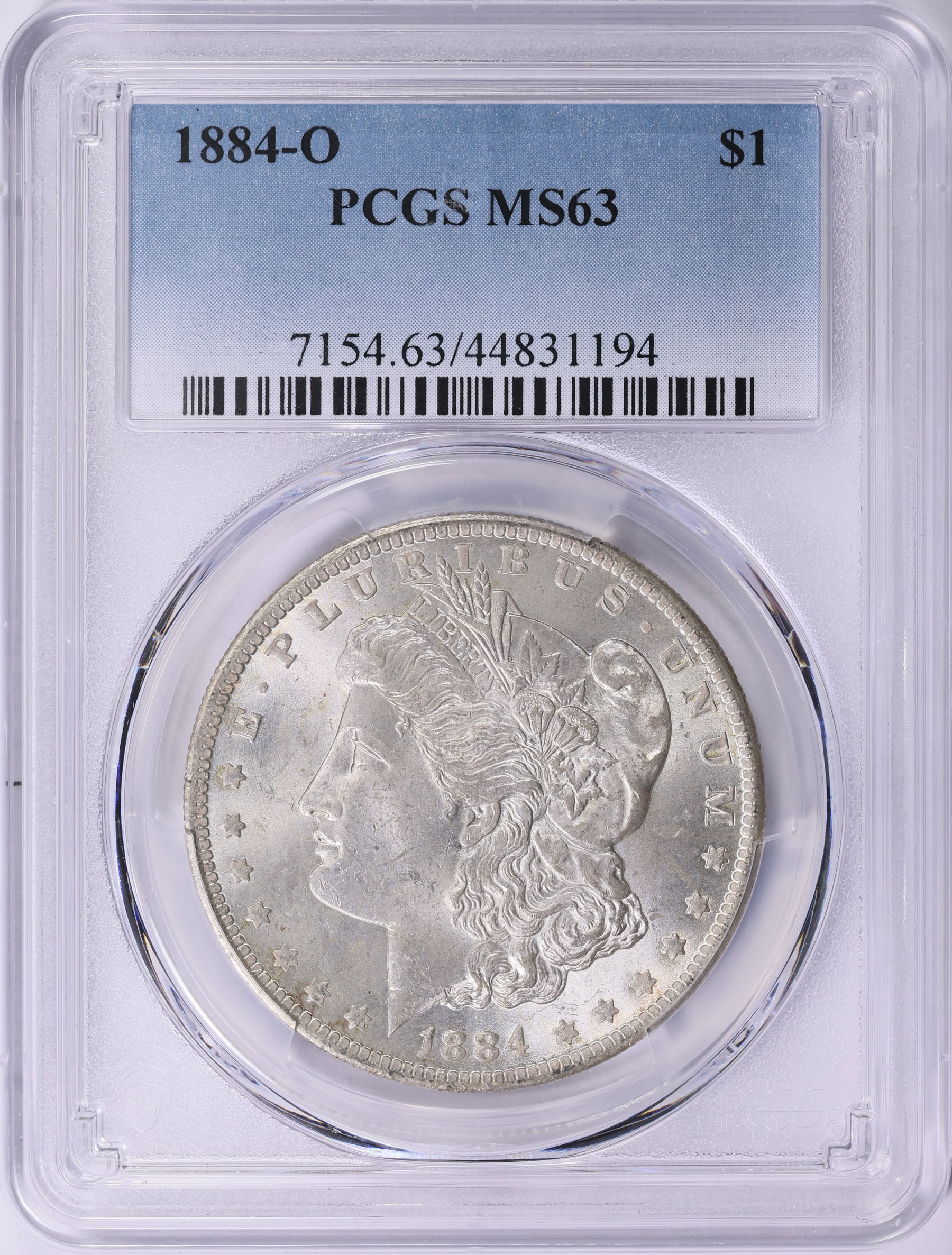 1884-O Morgan Silver Dollar PCGS MS-63 (VSS VAM-10) (Item 2009253