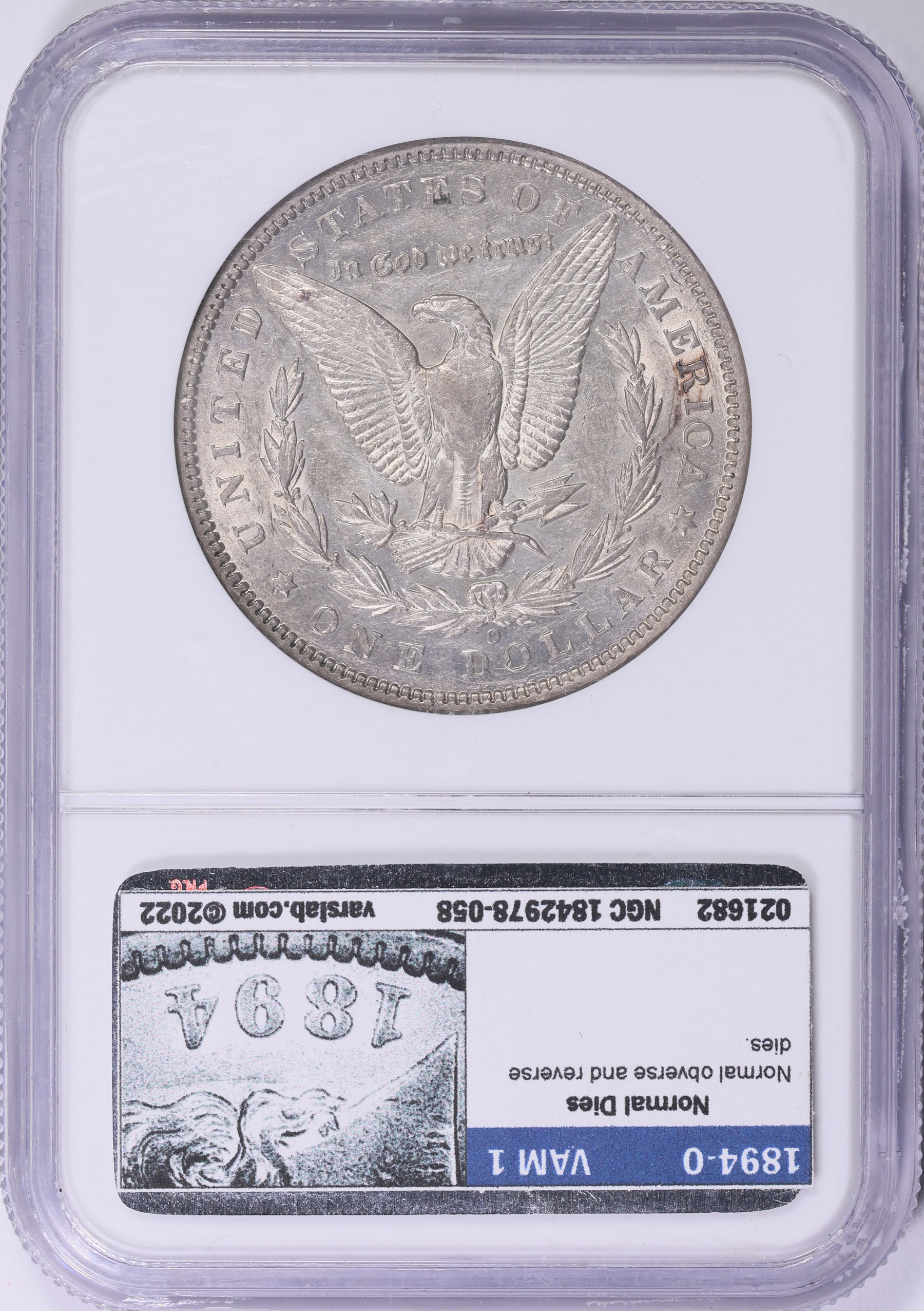 1894-O Morgan Silver Dollar NGC AU-55 (VSS VAM-1) (Item 2009281