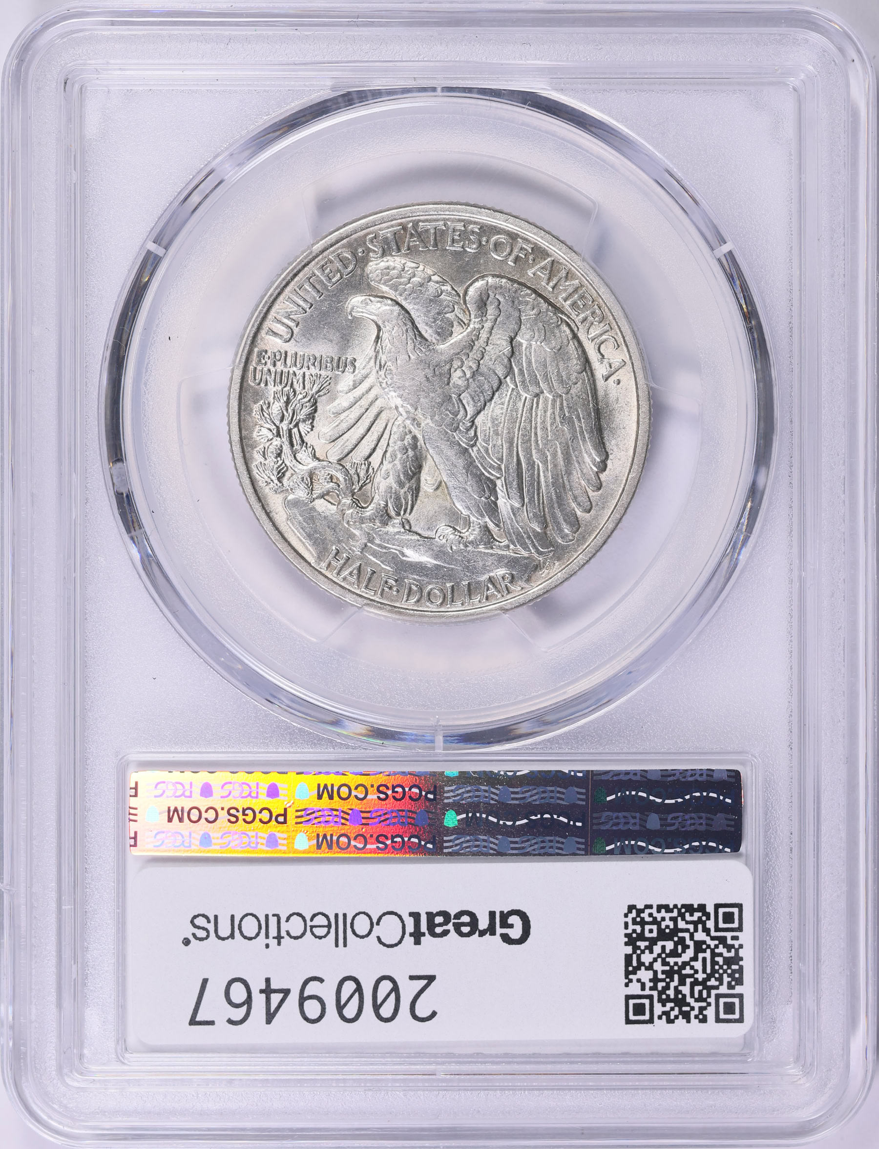 1918 Walking Liberty Half Dollar PCGS AU-55 (Item 2009467