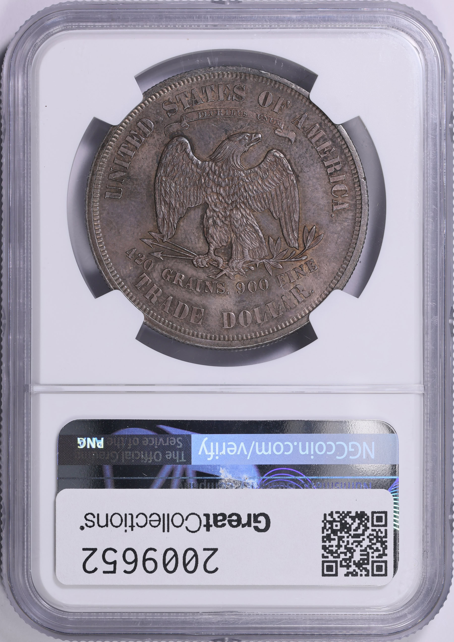 1876 Trade Silver Dollar NGC MS-64 (Item 2009652