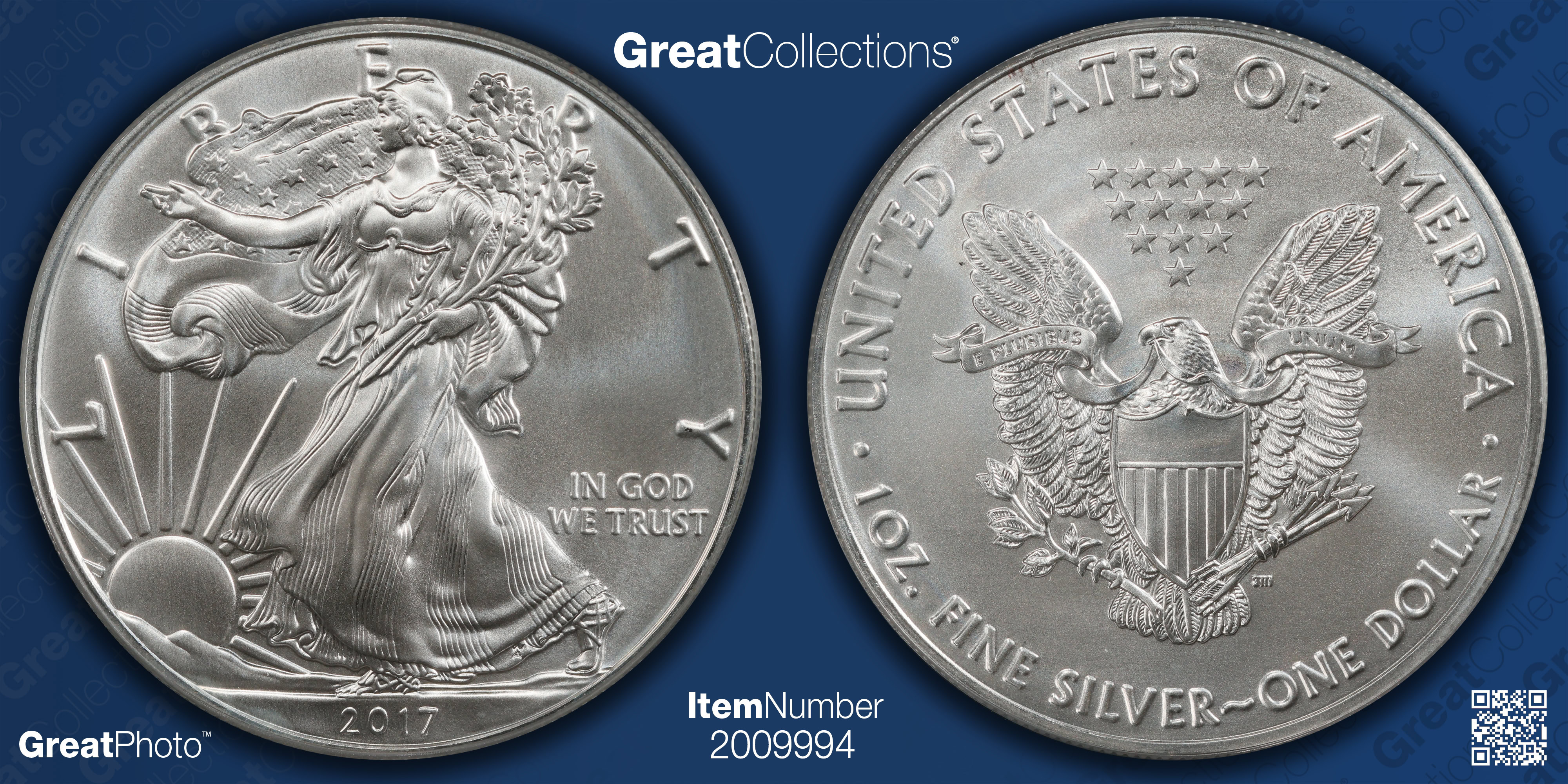 2017 $1 Silver Eagle First Strike PCGS MS-70 (Black Eagle Label