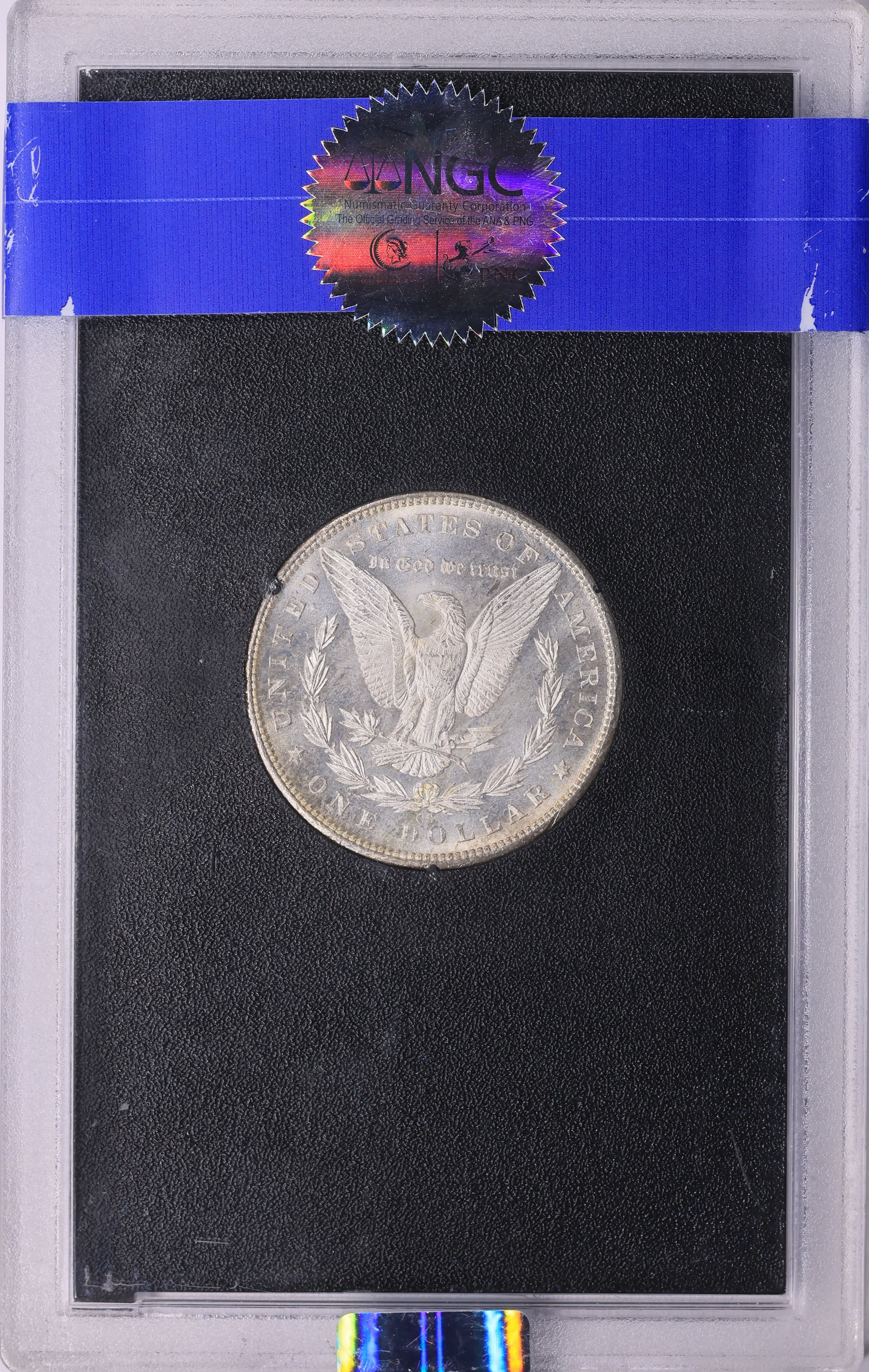 1882-CC Morgan Silver Dollar GSA Hoard NGC MS-65 (CAC Green) (GSA