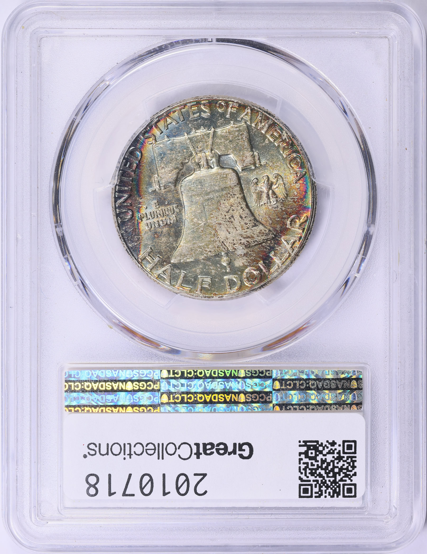 1963 Franklin Half Dollar PCGS MS-63 (Toned) (Item 2010718 ...